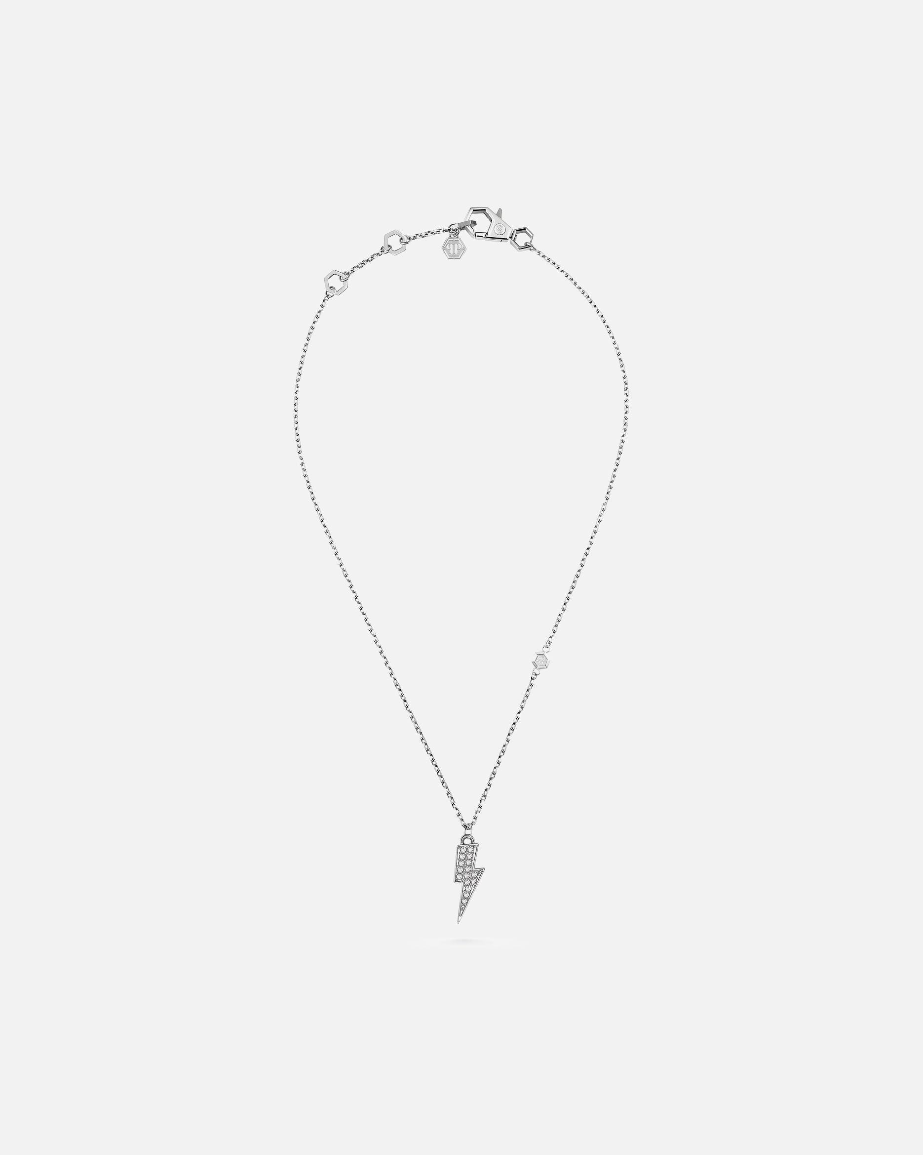 Kette für Weiblich PHILIPP PLEIN Kette Edelstahl, recycelt, Edelstahl, recycelt silber