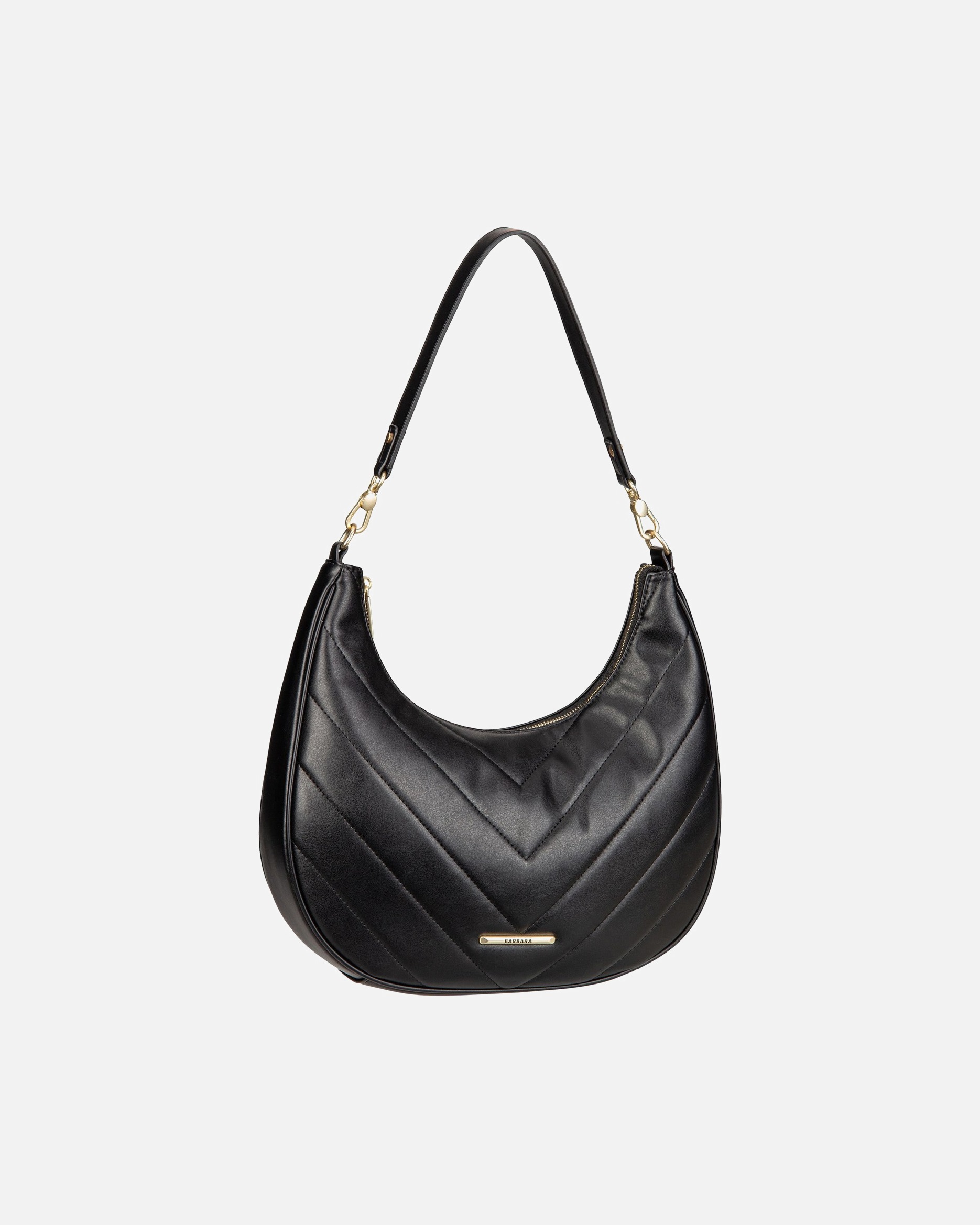 Handtasche für Weiblich Travelite Handtasche Barbara Cozy HO schwarz