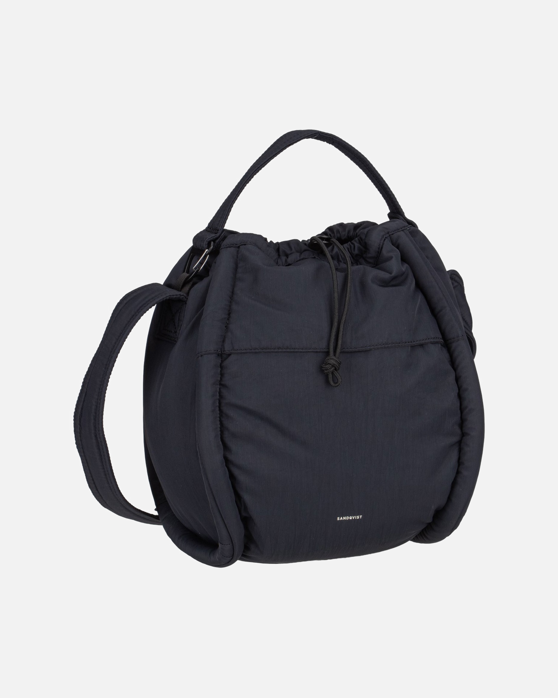 Handtasche für Unisex Sandqvist Handtasche Curve Bucket Black