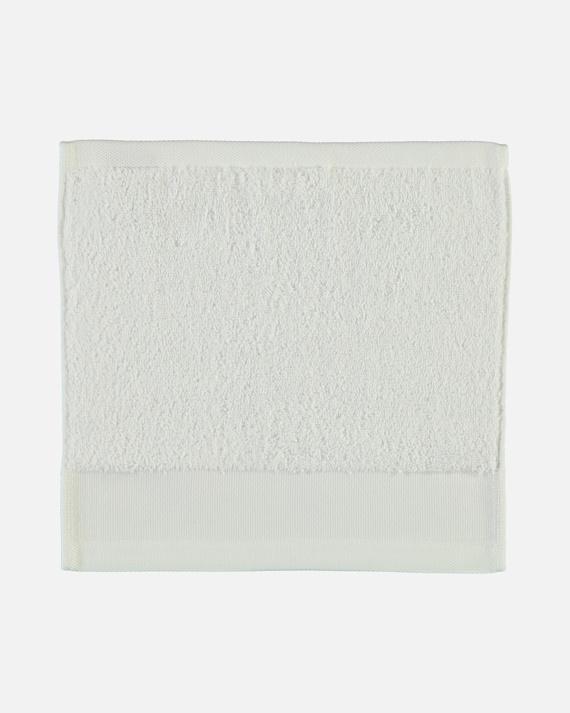 Handtuch für Unisex Rhomtuft Rhomtuft Handtücher Comtesse weiss - 01 Seiflappen 30x30 cm