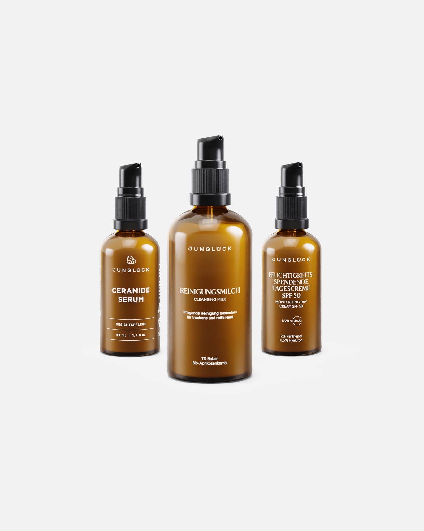 Gesichtspflegeset für Weiblich Junglück Set Rötungen lindern mit SPF 50 1 Stück