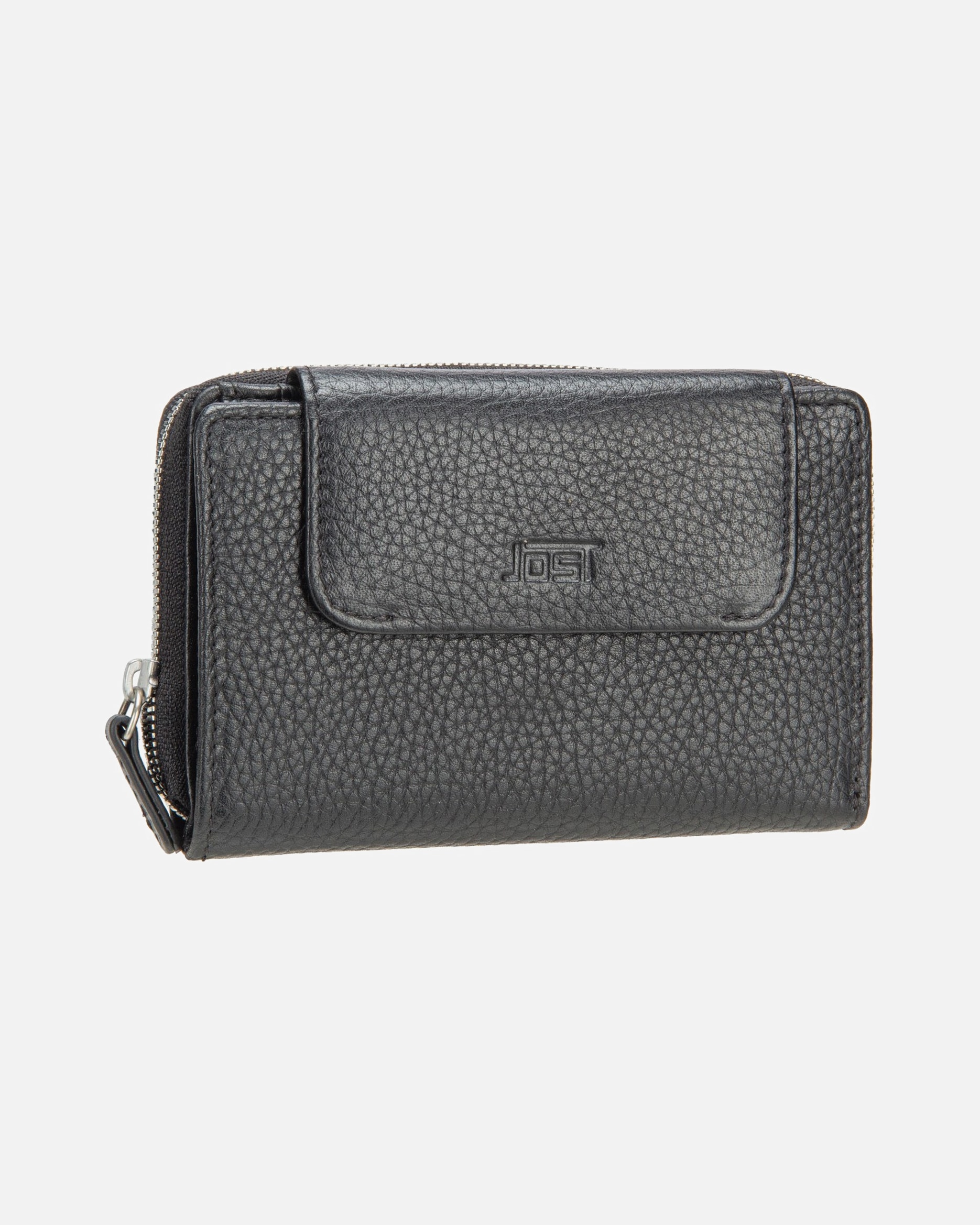 Portemonnaie für Unisex Jost Geldbörse Vika 5581 Medium black