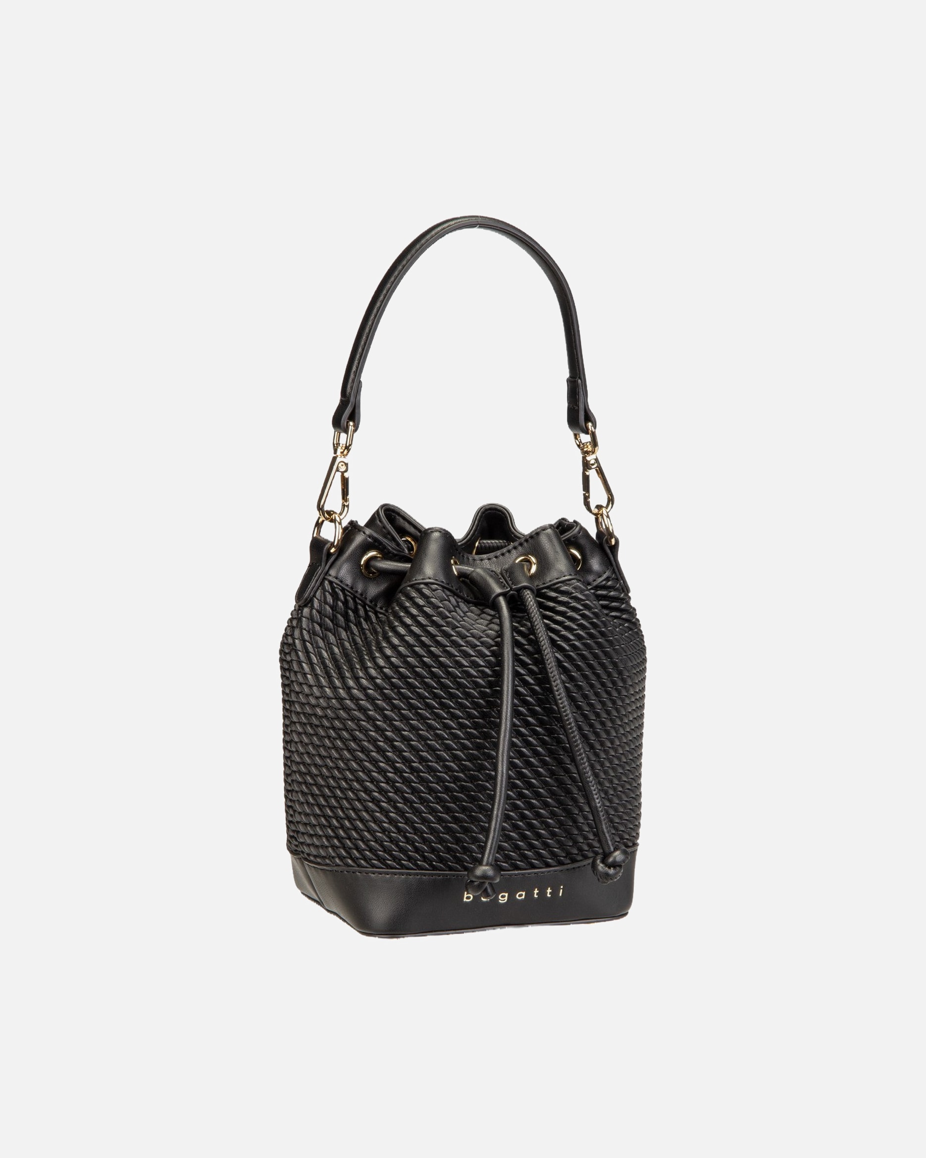 Handtasche für Unisex Bugatti Handtasche Julice Bucket Bag schwarz