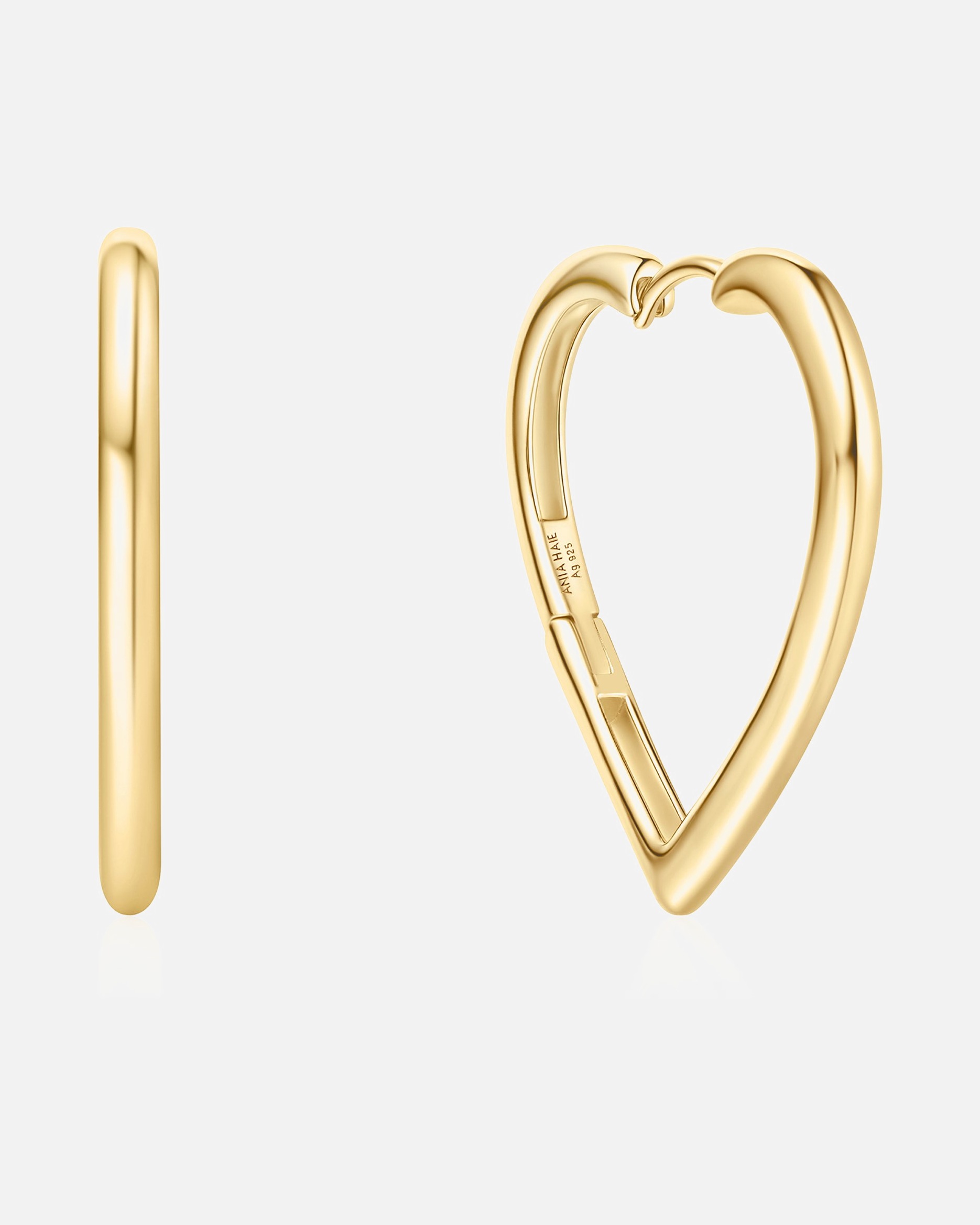 Ohrringe für Weiblich Ania Haie Creolen 925er Silber gold