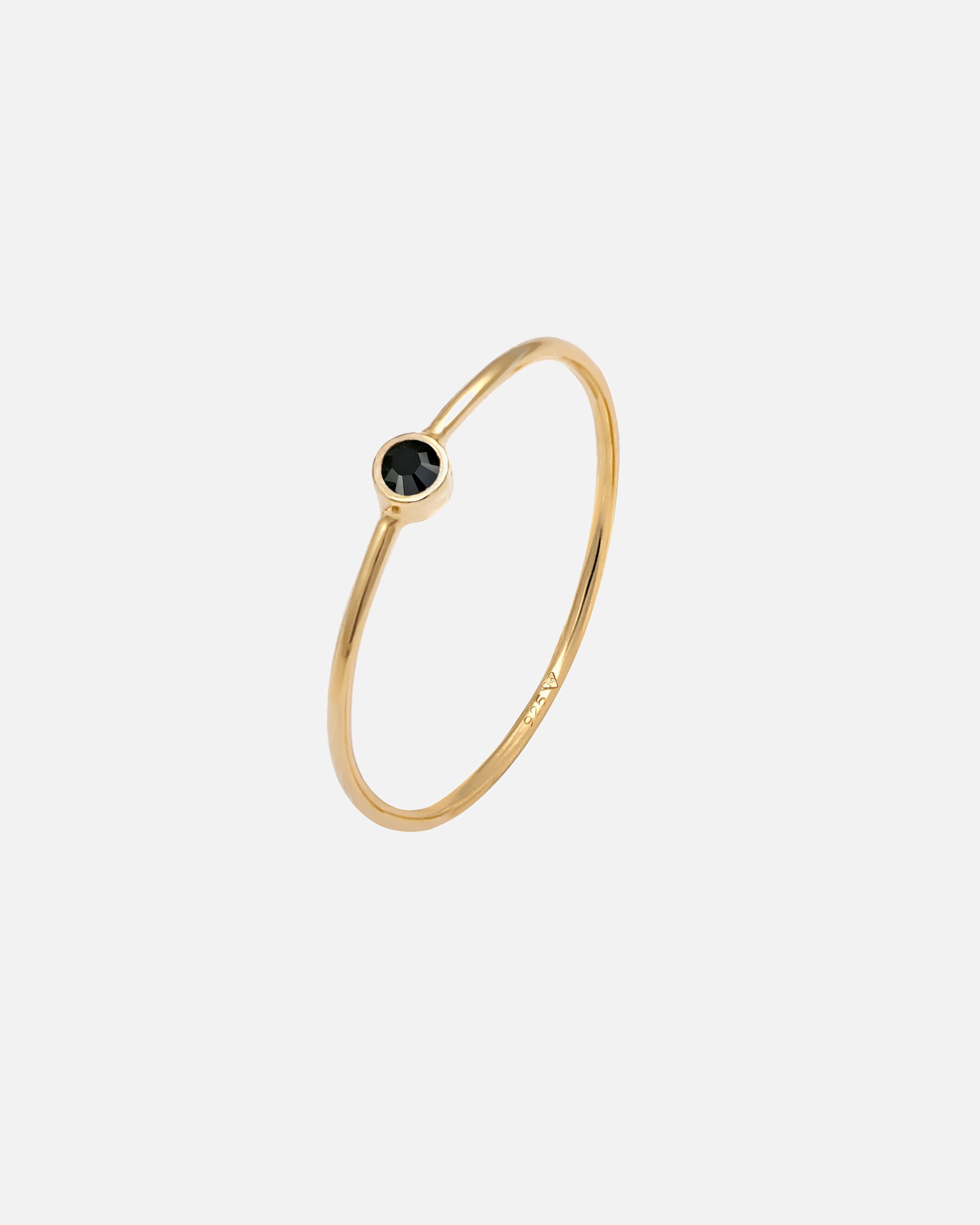 Ring für Weiblich Elli Stapelring Basic 925 Silber, mit Kristallen von Swarovski® 56