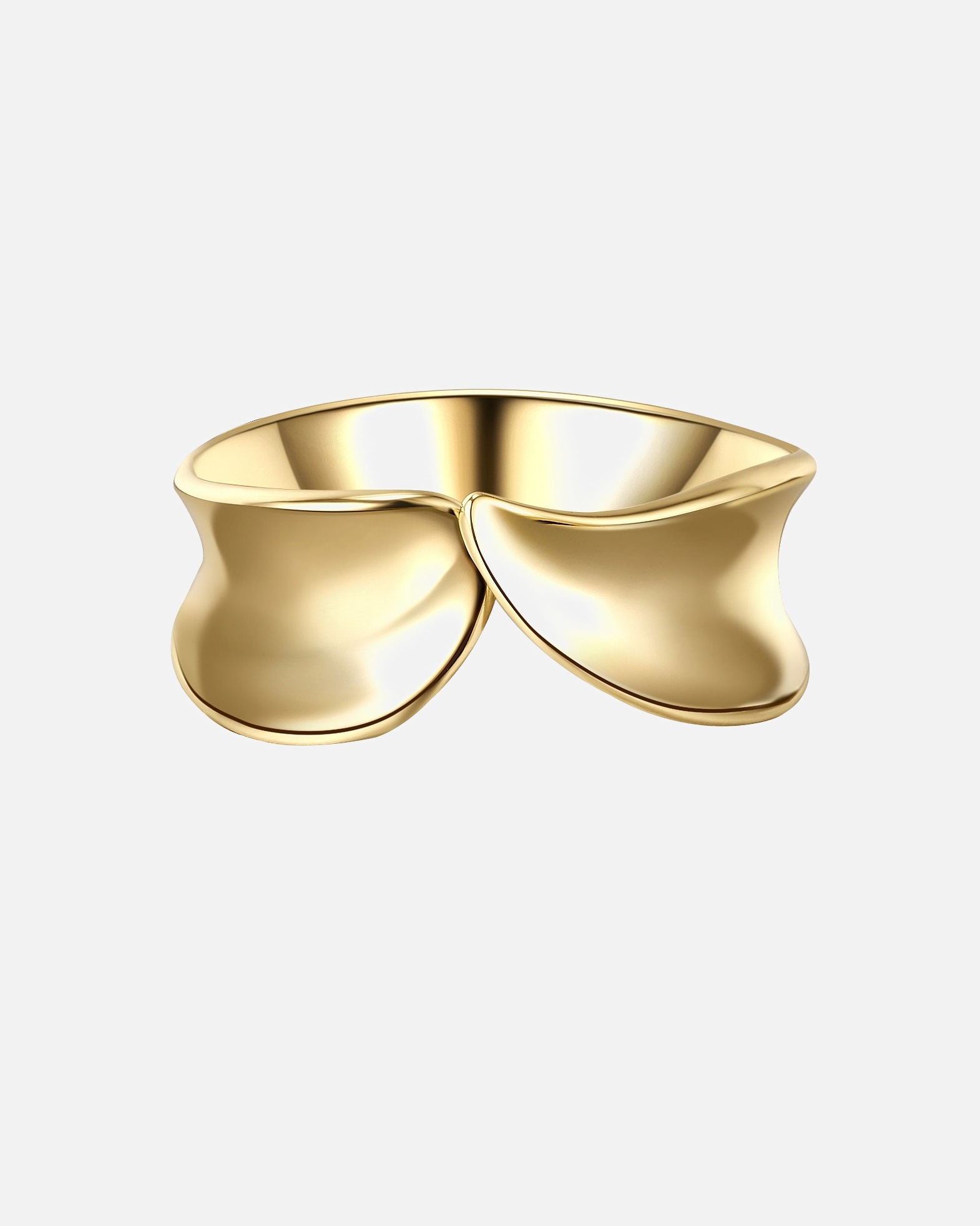 Ring für Weiblich Glanzstücke München Ring aus Sterling Silber in gelbgold 48