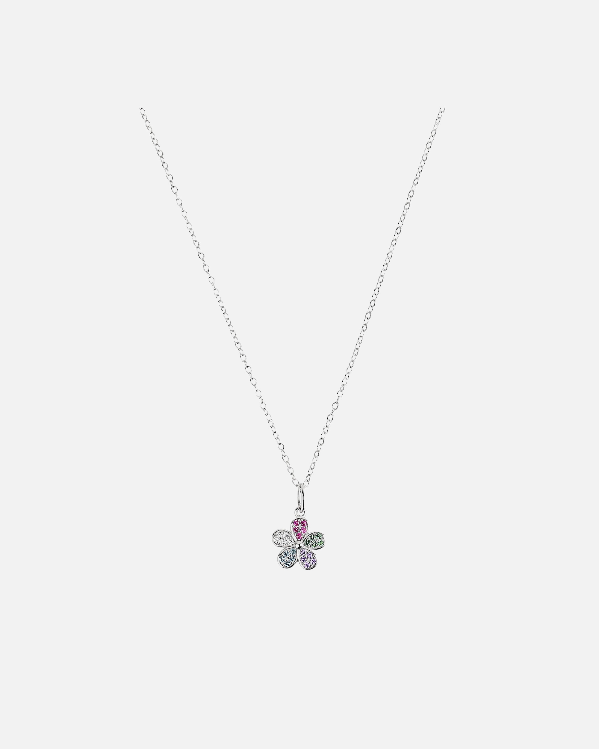 Kinder-Accessoire für Weiblich Kette mit Anhänger Silber