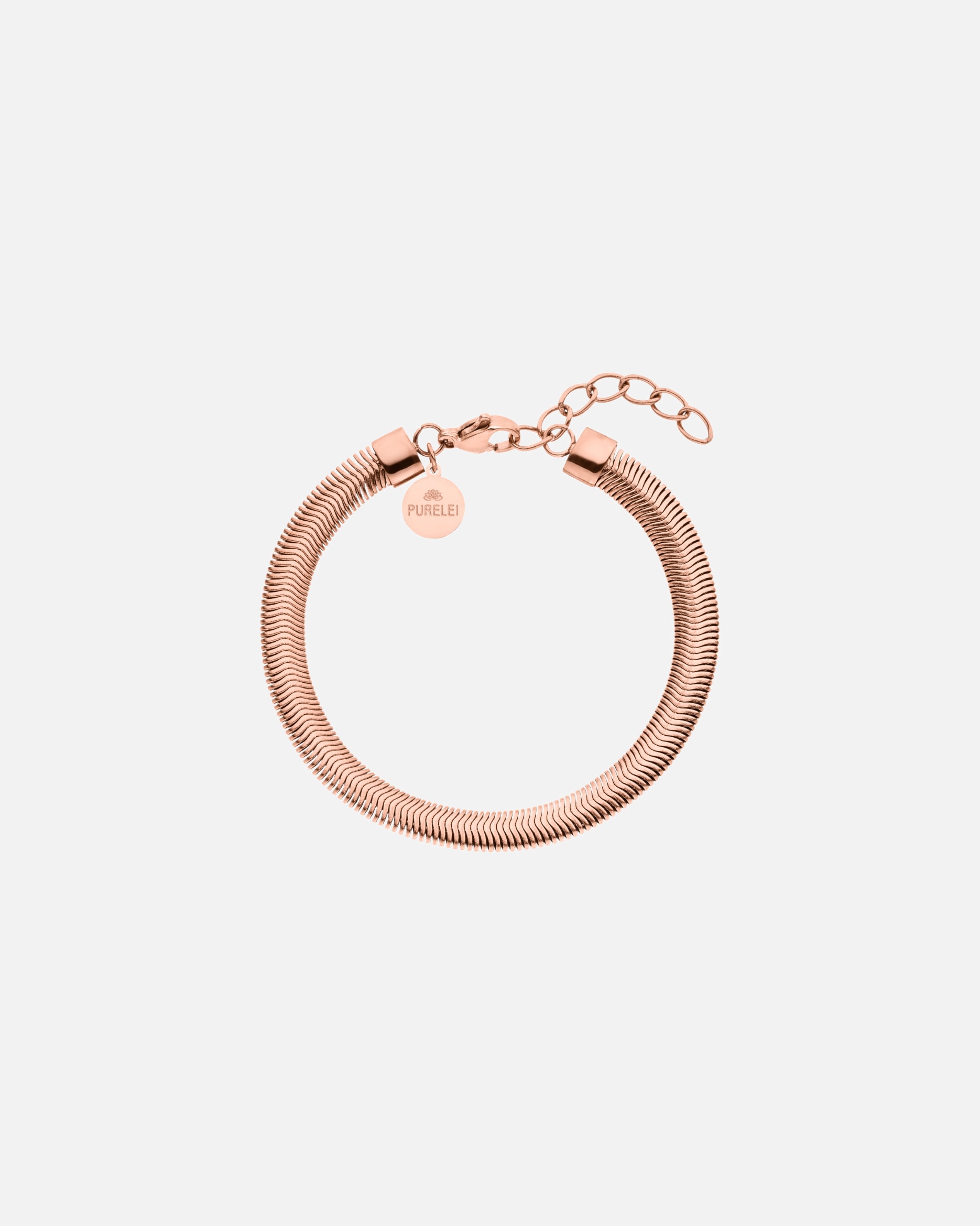 Armband für Unisex Purelei Flow Armband 100% Edelstahl Rosegold