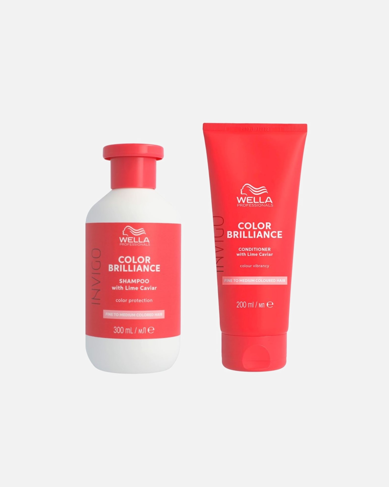 Haarpflegeset für Weiblich Wella INVIGO Color Brilliance Fine Bundle 1 Stück