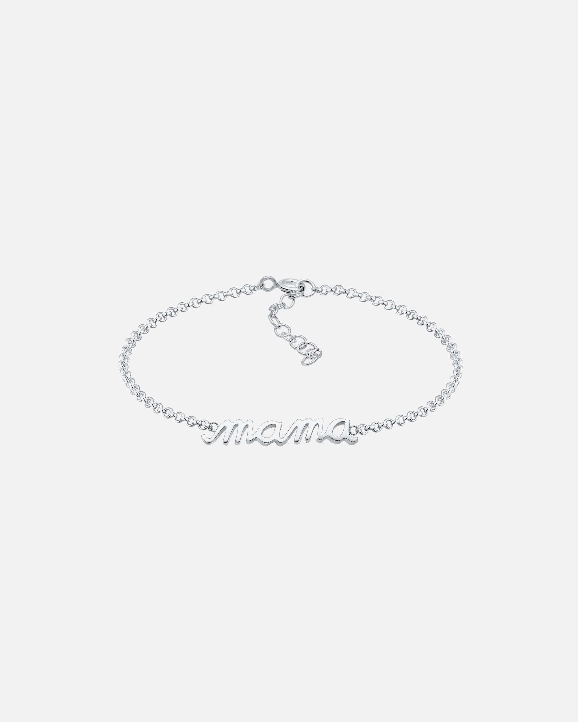 Armband für Weiblich Elli Mama Schriftzug Wording Muttertag Liebe 925 Silber 1 Stück