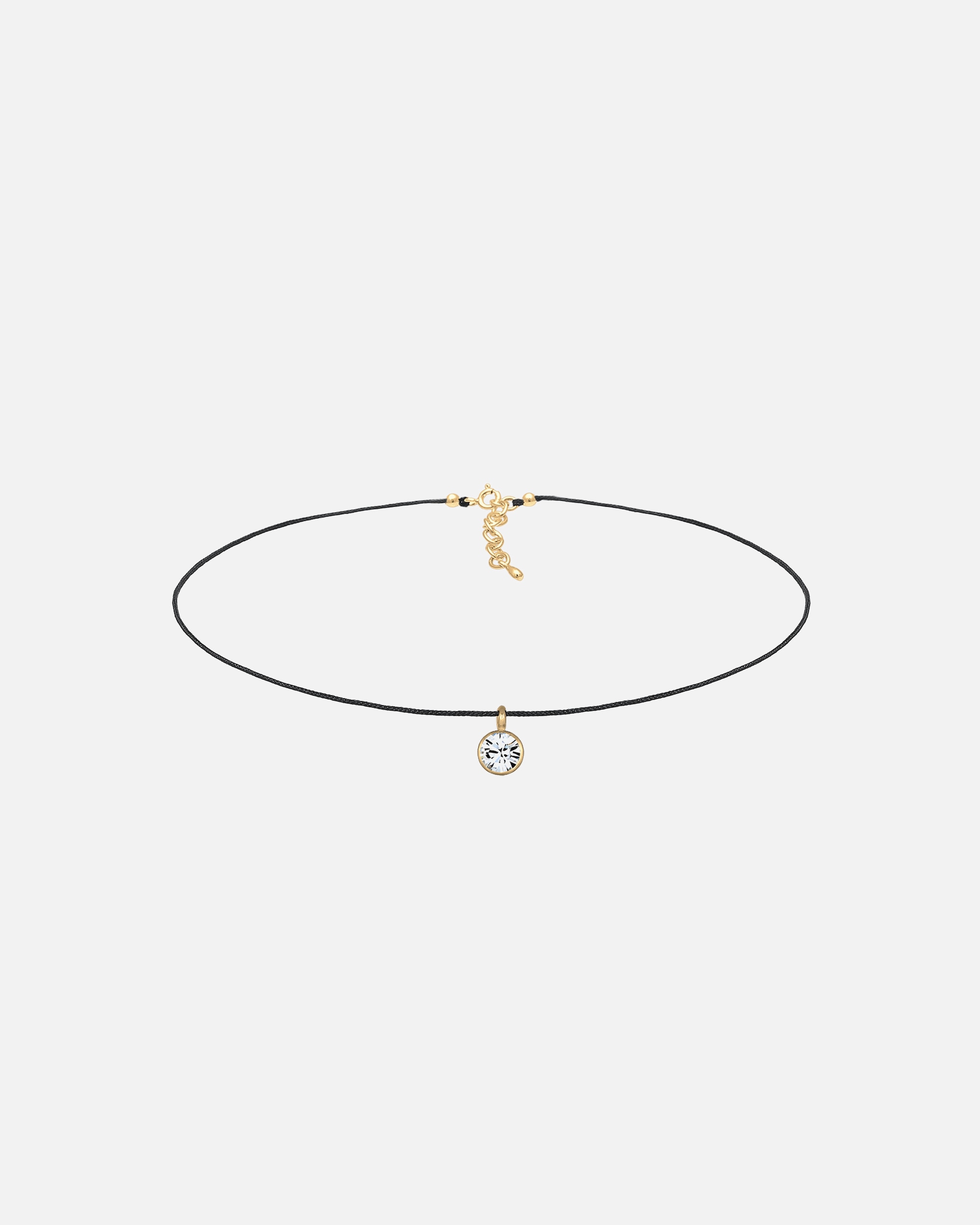 Halskette für Weiblich Elli Basic Choker 925 Silber, mit Kristallen von Swarovski® 1 Stück