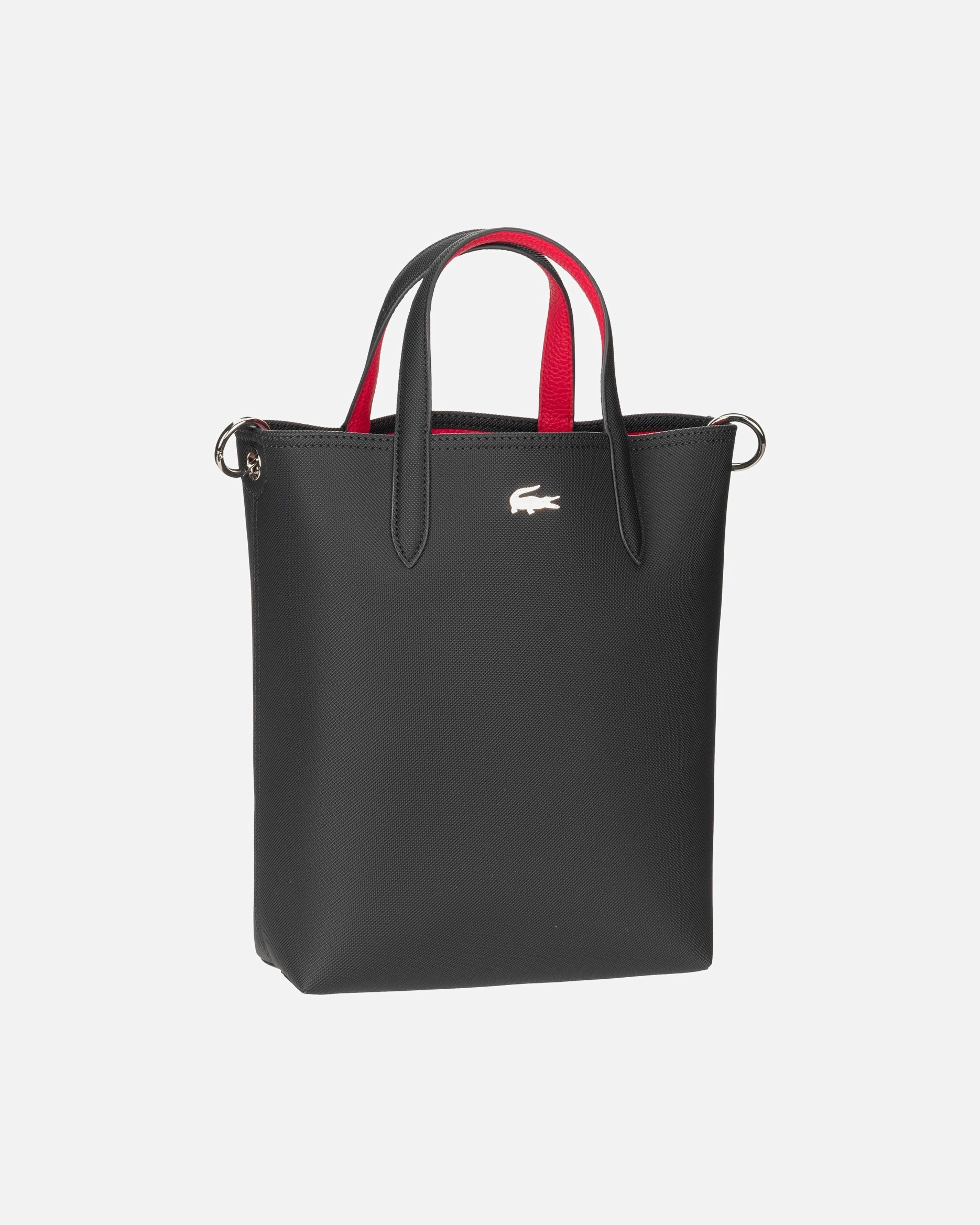Handtasche für Weiblich Lacoste Handtasche Anna Vertical Abimes Petunia
