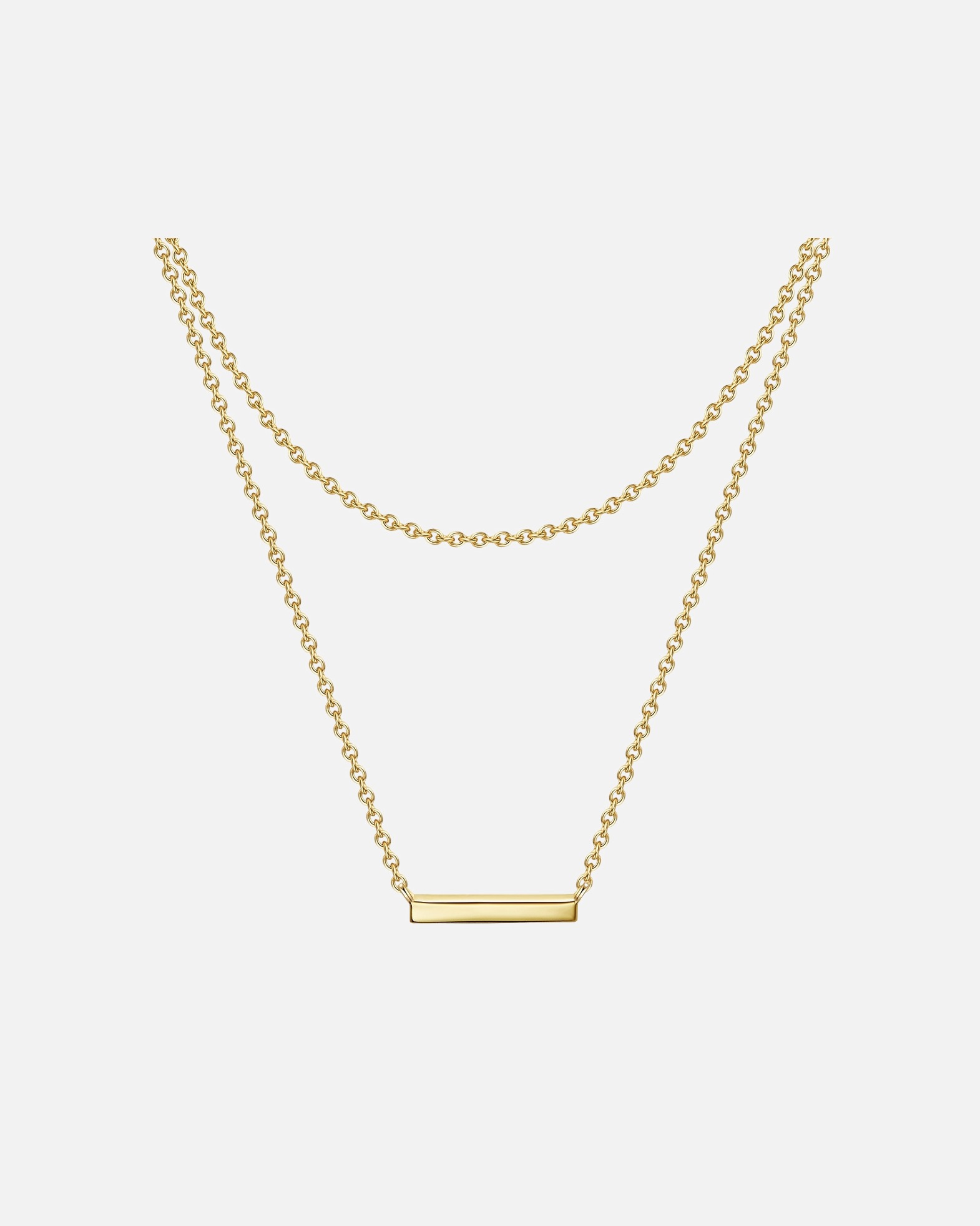 Halskette für Weiblich Glanzstücke München Halskette Sterling Silber in Gelbgold 1 Stück
