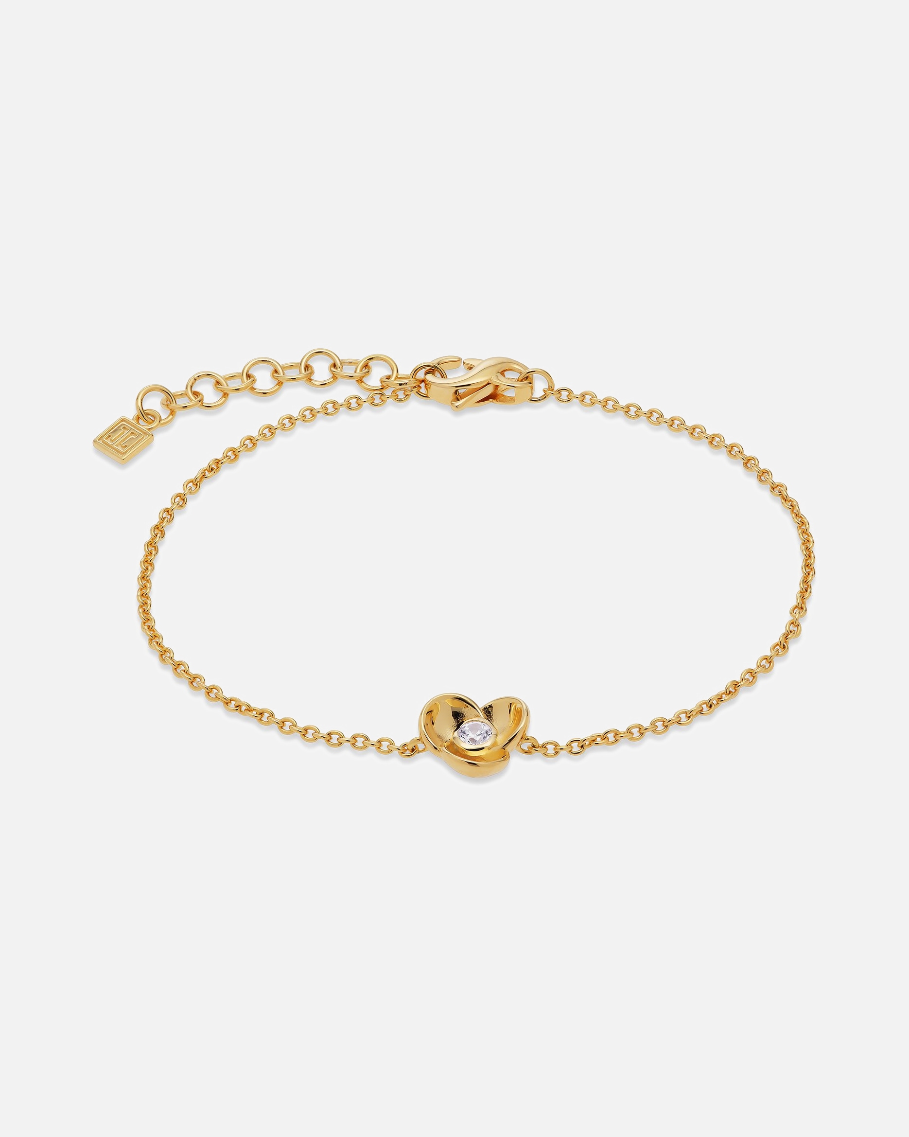 Armband für Weiblich Jette Armband 925er Silber, recycelt gelbgold