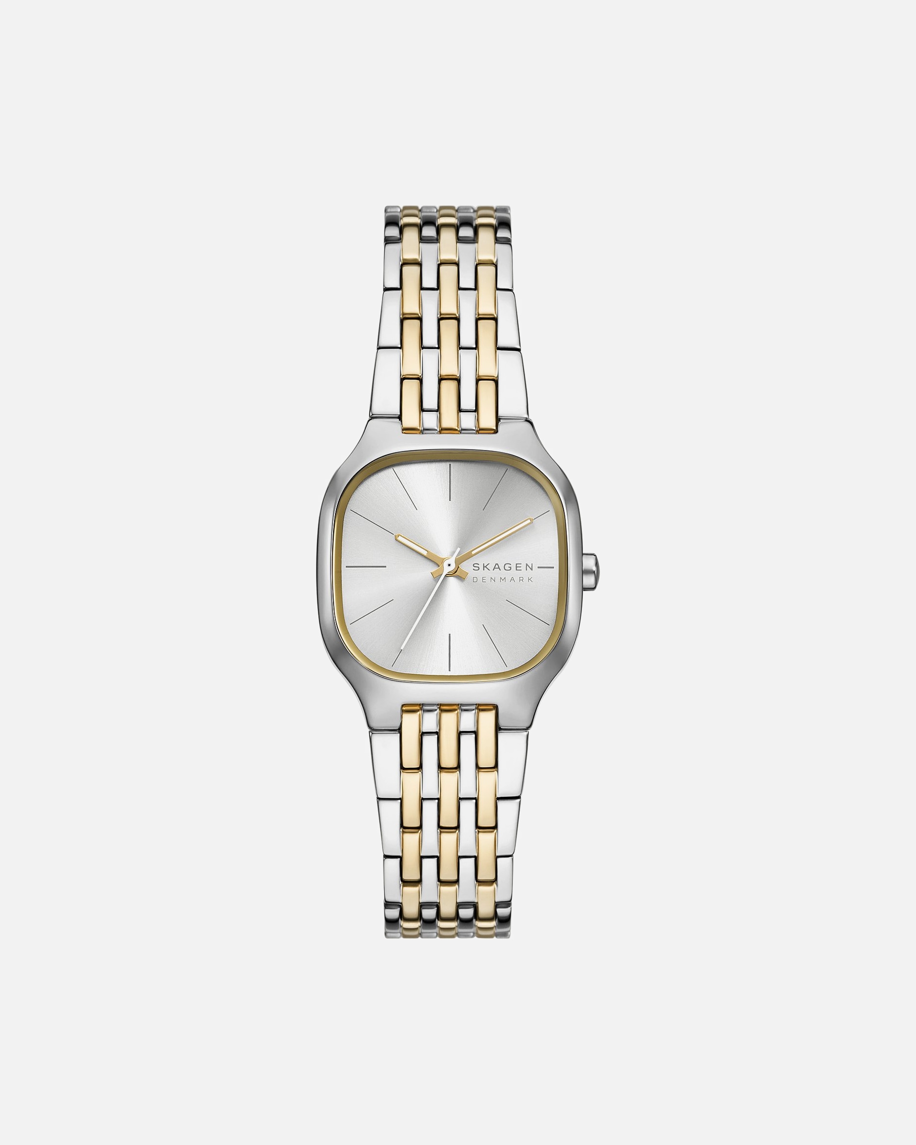 Uhr für Weiblich Skagen Damenuhr Edelstahl bicolor