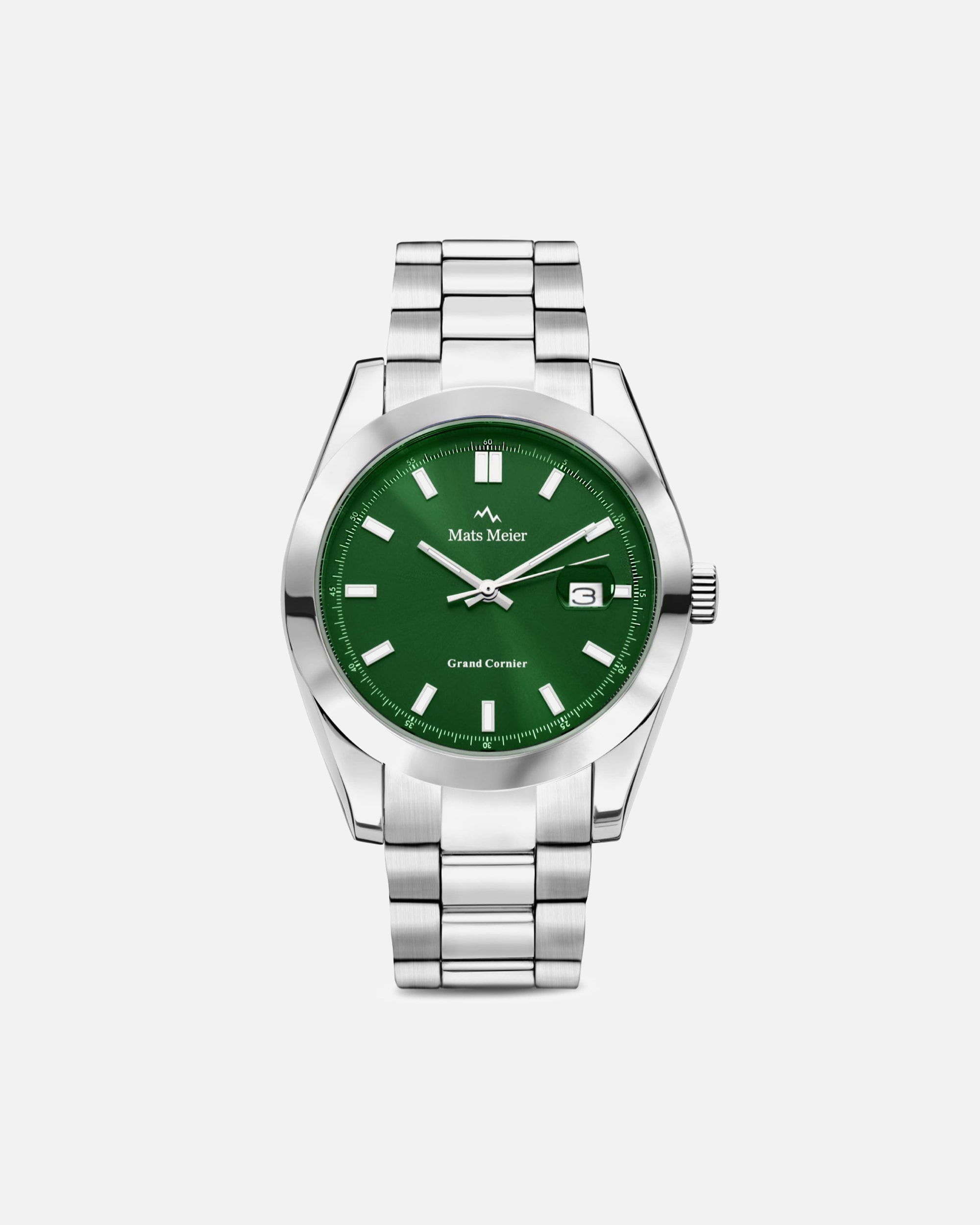 Uhr für Männlich Grand Cornier Uhr Silber