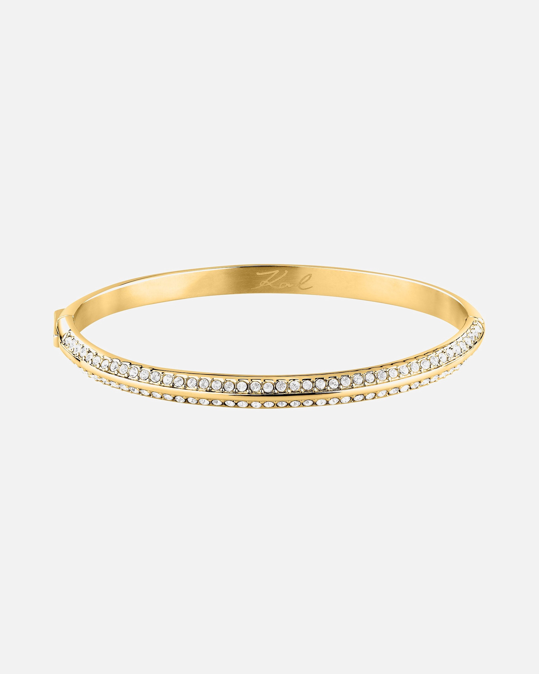 Armreif für Weiblich Karl Lagerfeld Armreif Edelstahl gold