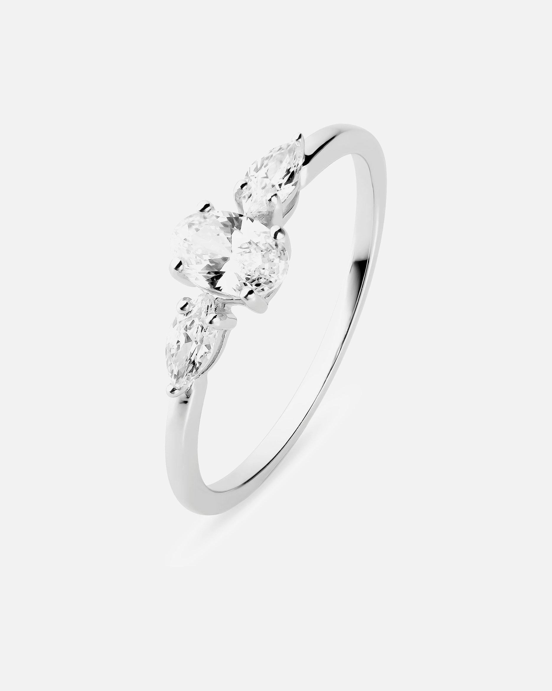 Ring für Weiblich CHRIST Ring 925er Silber, recycelt 52