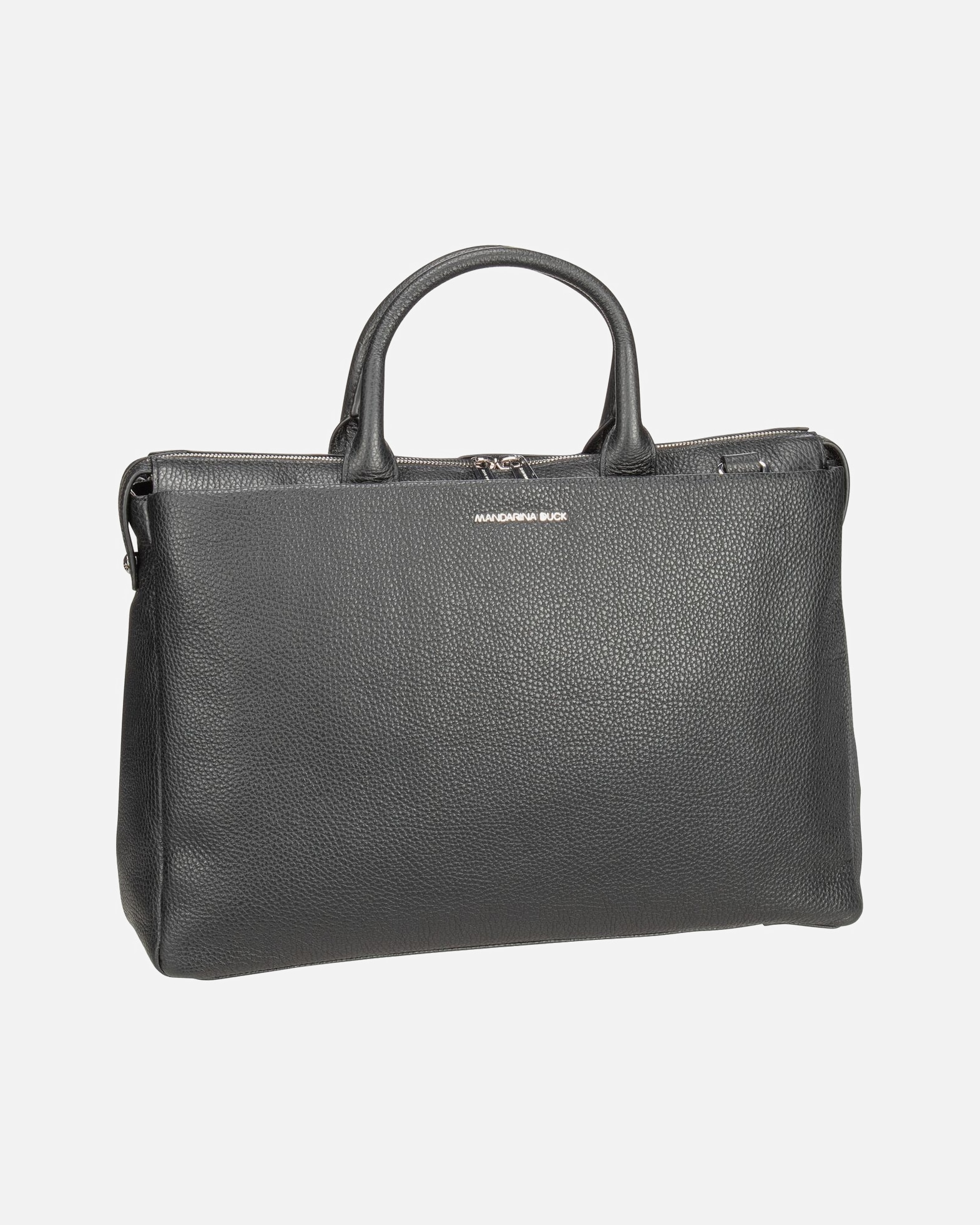Handtasche für Weiblich Mandarina Duck Laptoptasche Mellow Urban Handbag MWT04 Nero