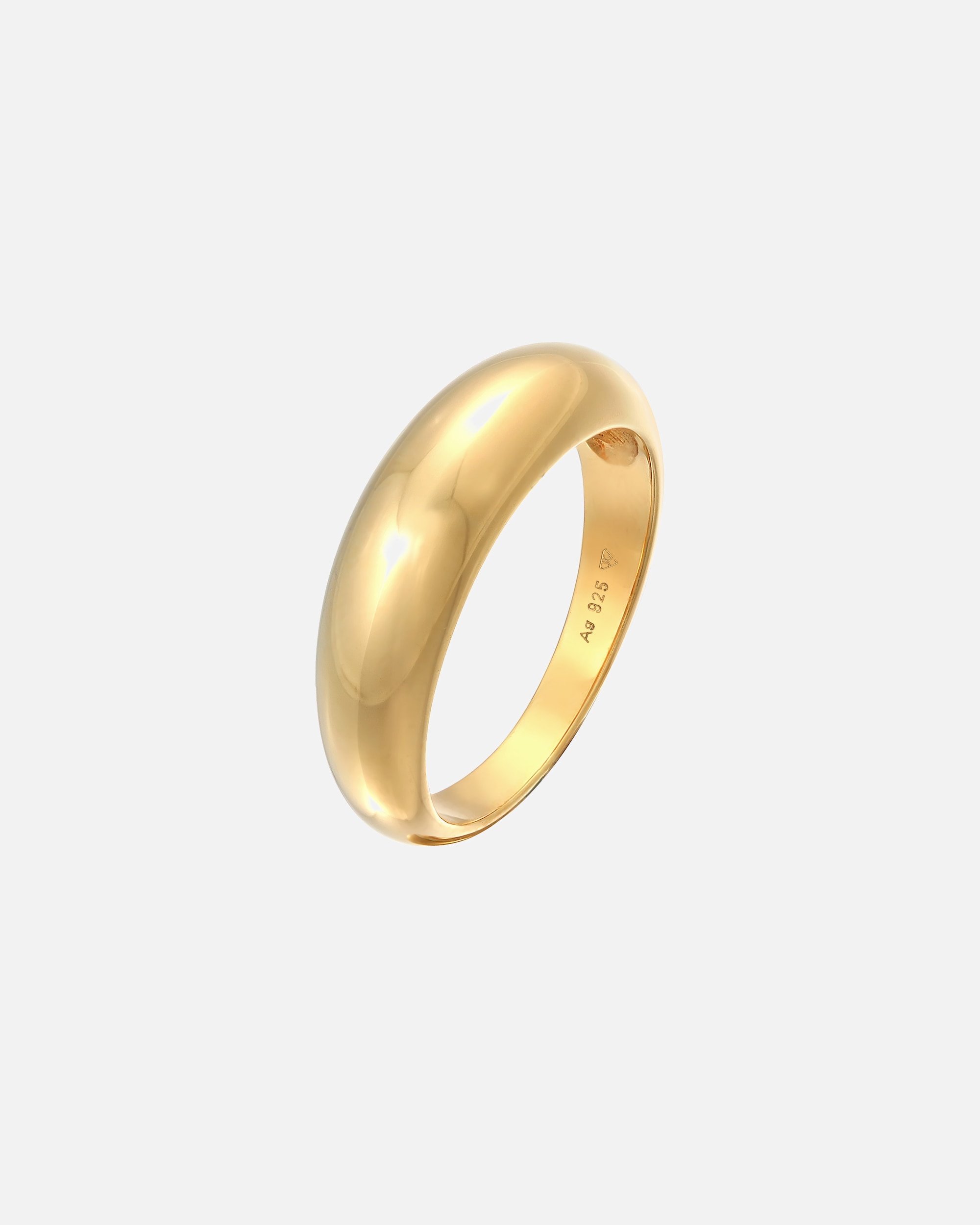 Ring für Weiblich Elli Bandring Stapelring 925er Silber 58