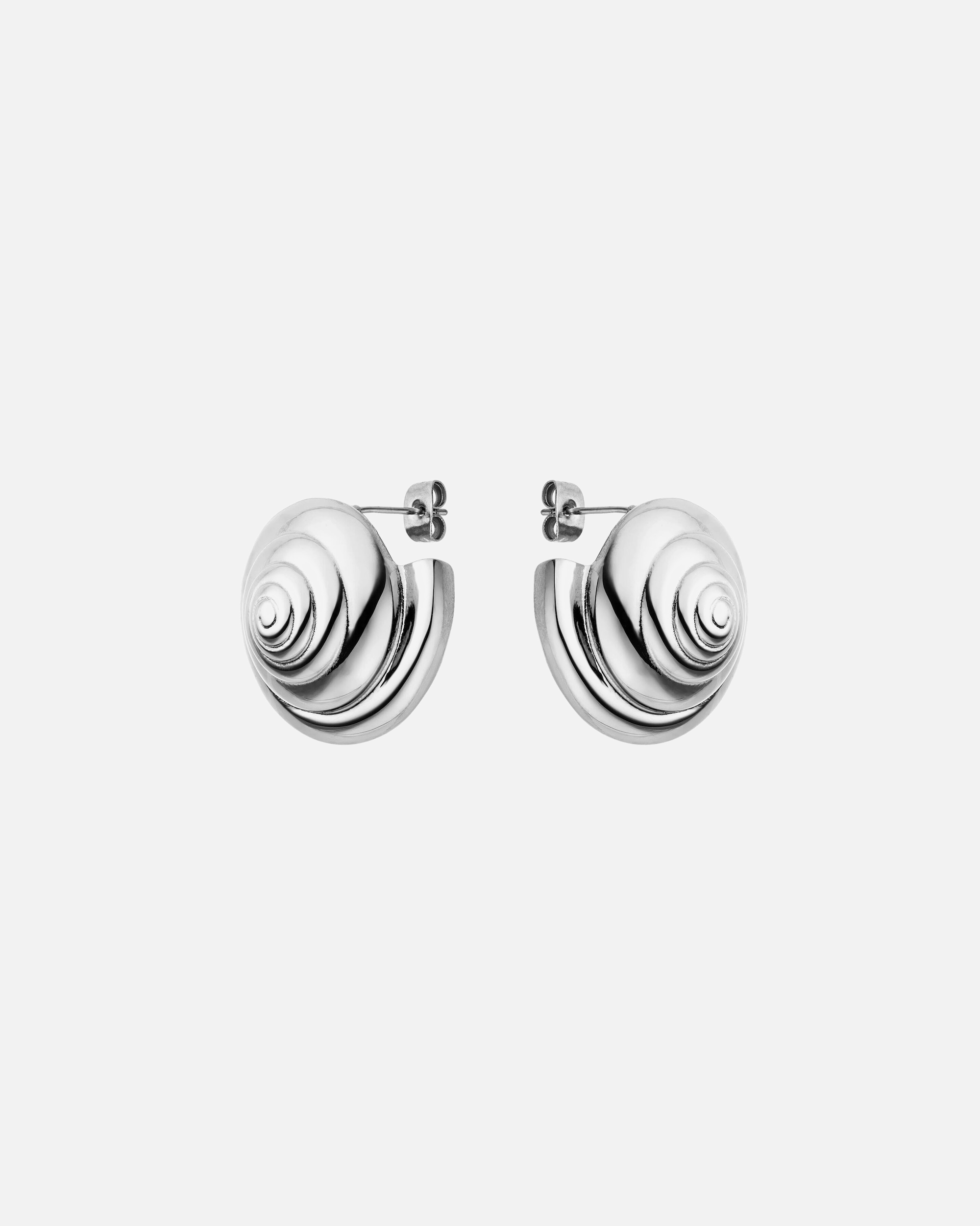Ohrringe für Weiblich Purelei Nautical Big Ohrringe 100% Edelstahl Silber