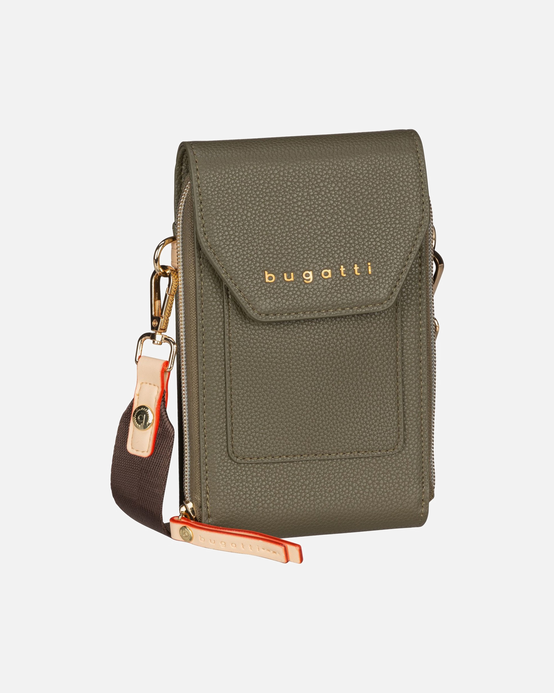 Umhängetasche für Weiblich Bugatti Umhängetasche Ella Purse Bag Olive