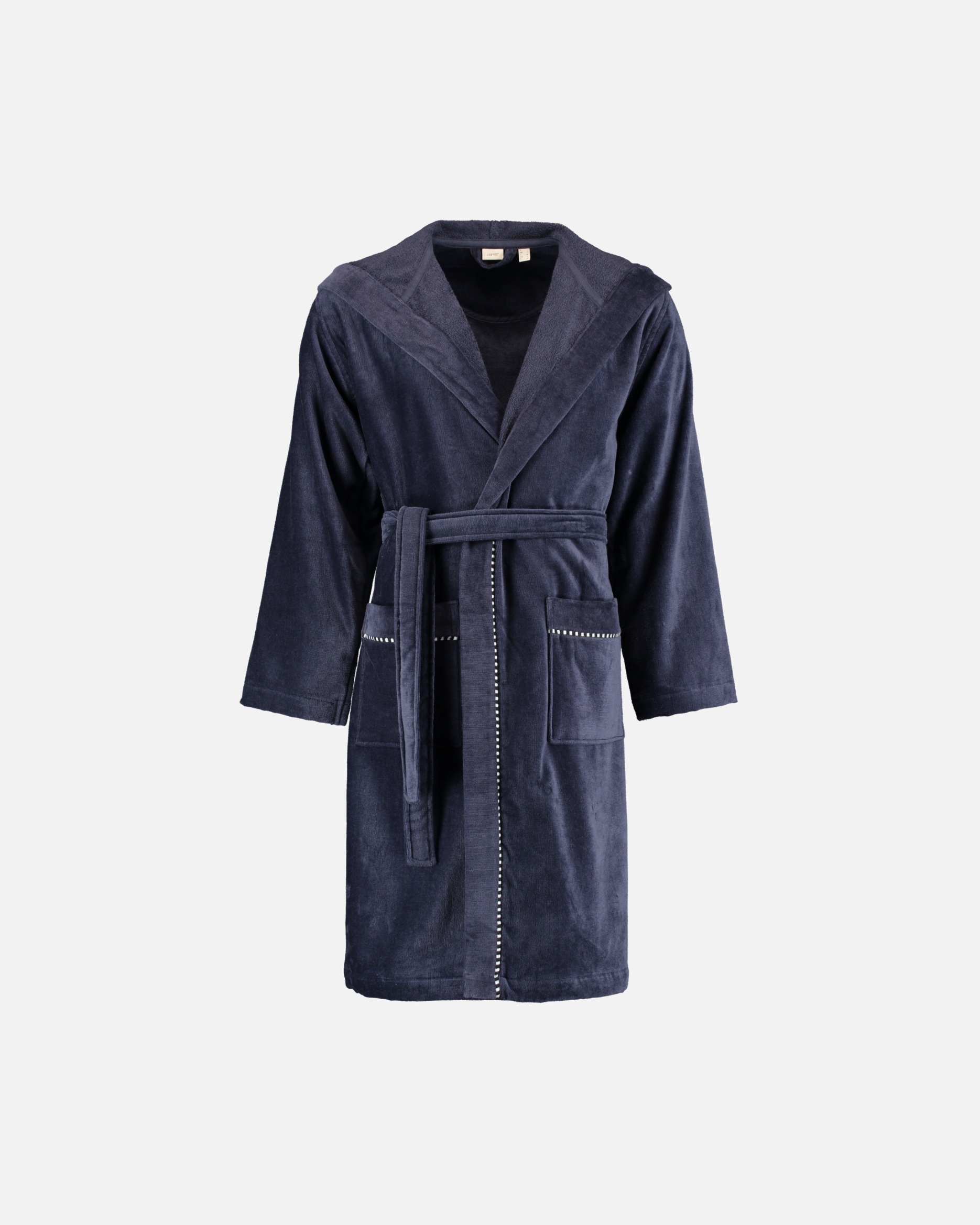 Bademantel für Unisex Esprit Esprit Bademäntel unisex Kapuze Box navy blue - 488 XXL