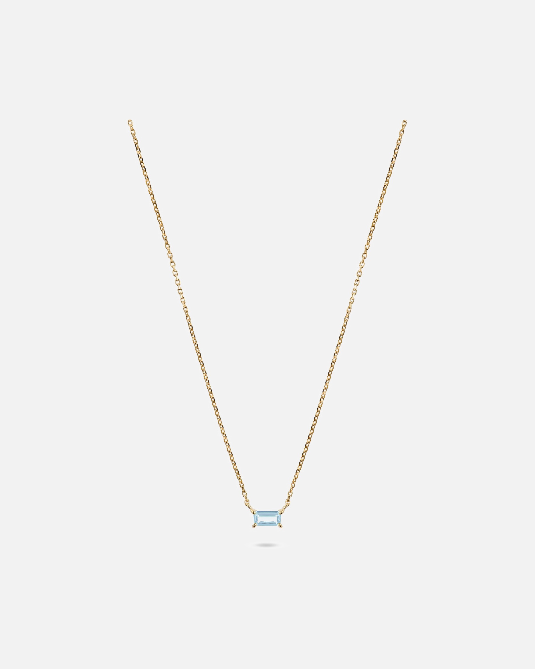 Halskette für Weiblich CHRIST Kette 585er Gelbgold blau