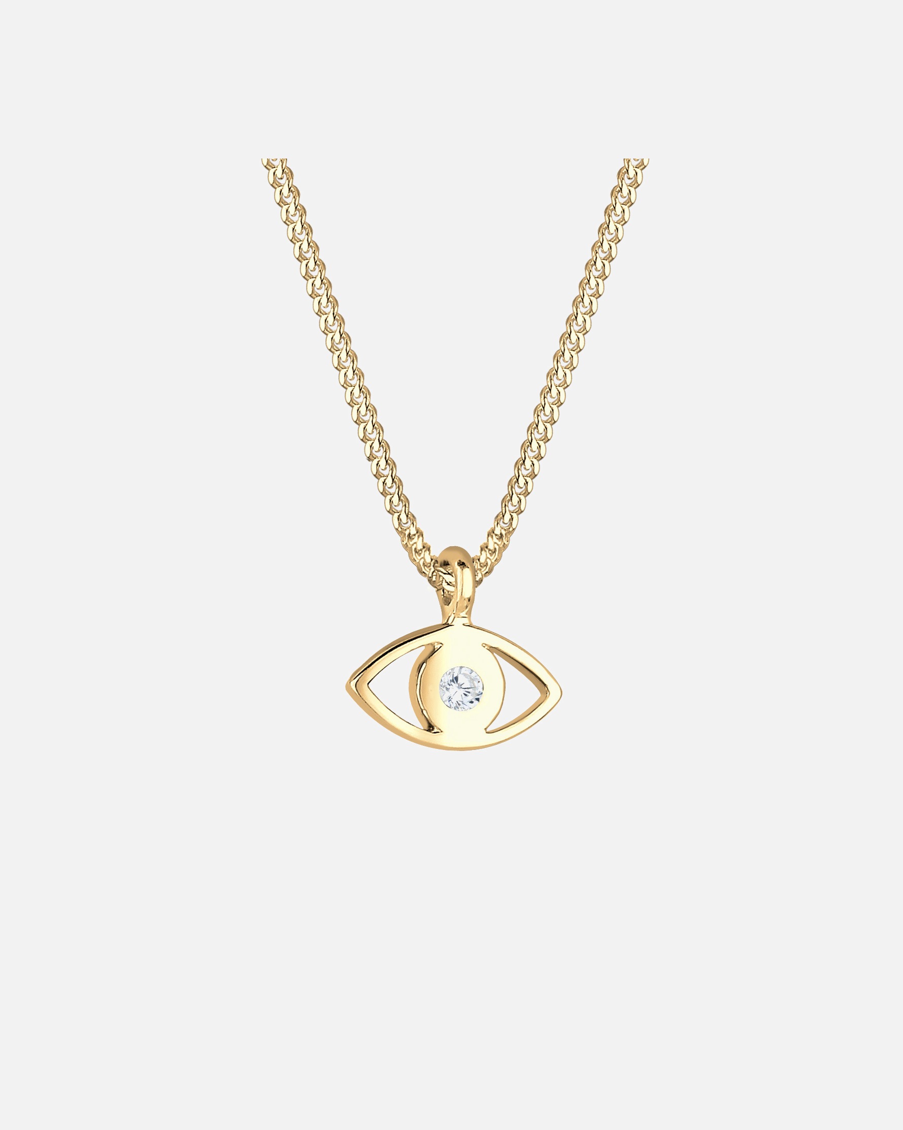 Halskette für Weiblich Elli Evil Eye Kristalle 925 Sterling Silber 1 Stück