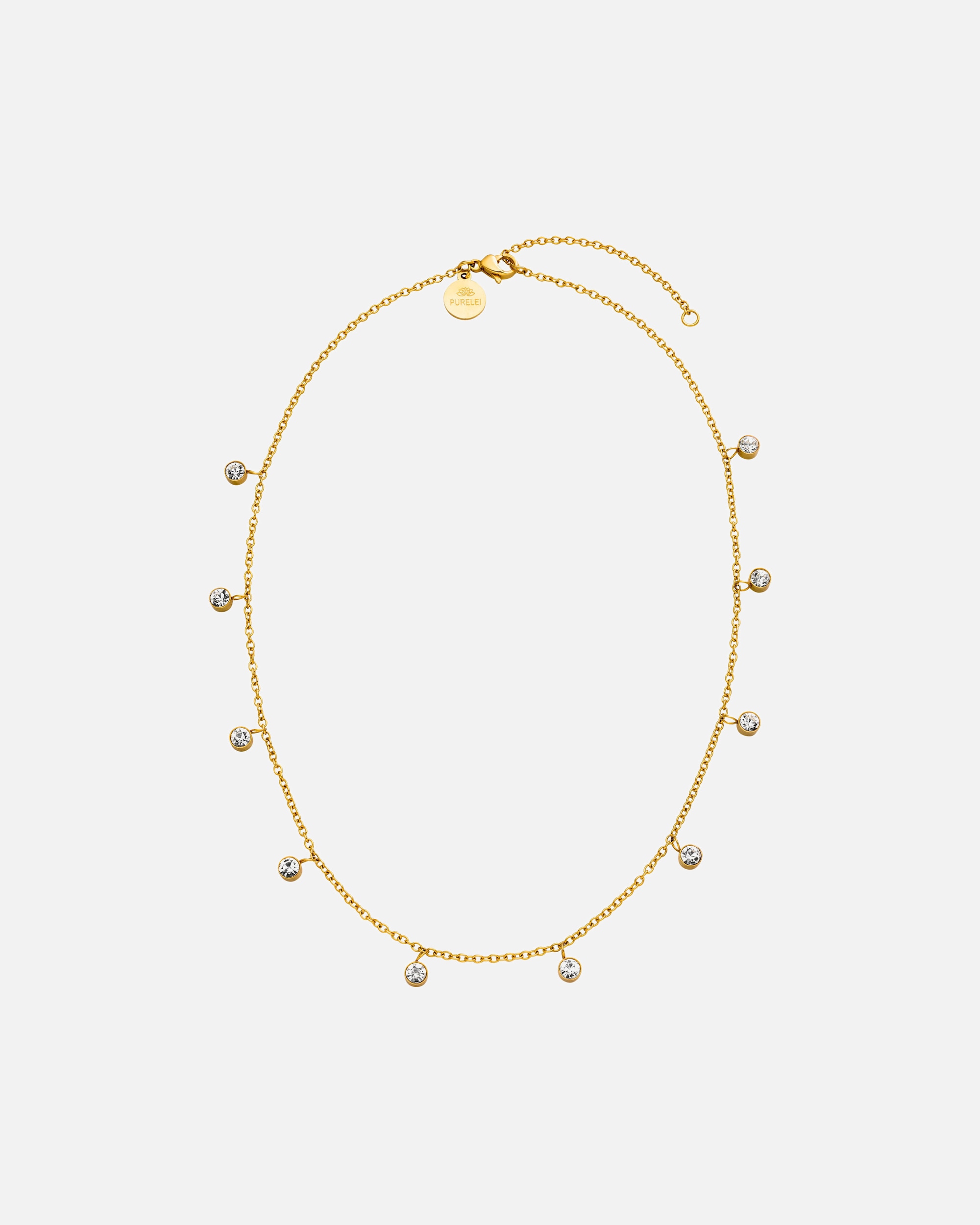 Halskette für Unisex Purelei Nani Kette 100% Edelstahl Gold