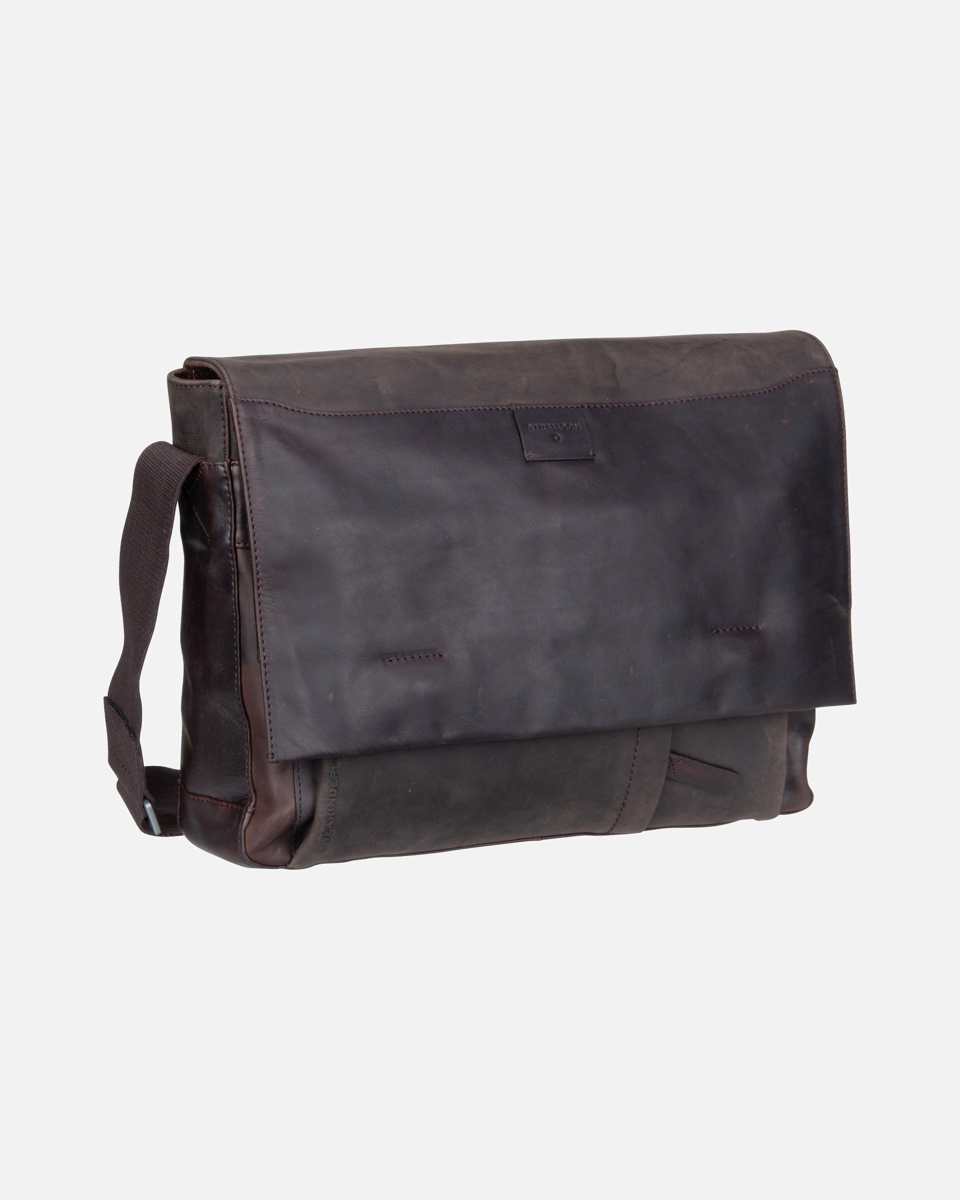 Umhängetasche für Männlich Strellson Umhängetasche Brick Lane Jeremy LHF Dark Brown