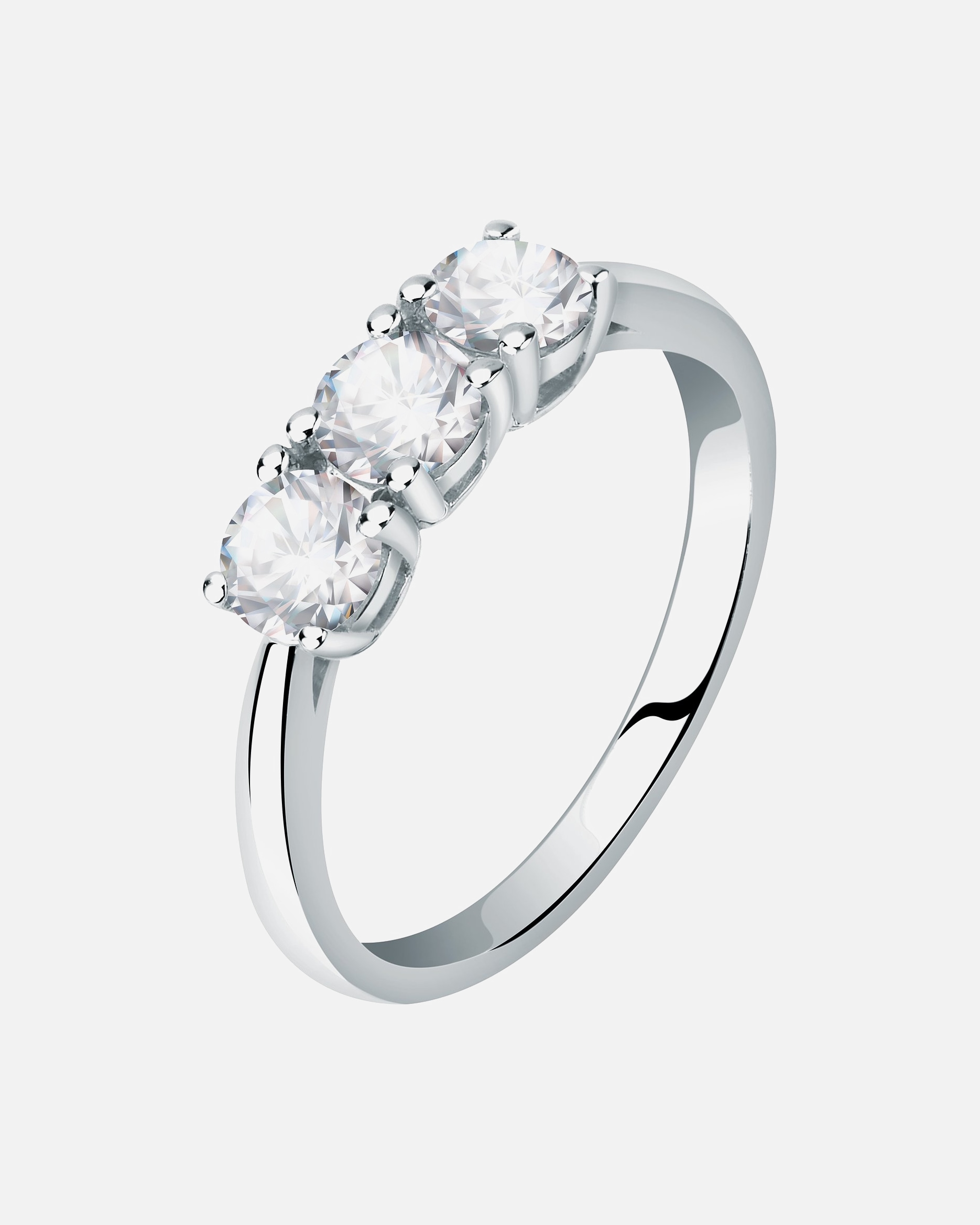 Ring für Weiblich CHRIST Damenring 750er Weißgold 52