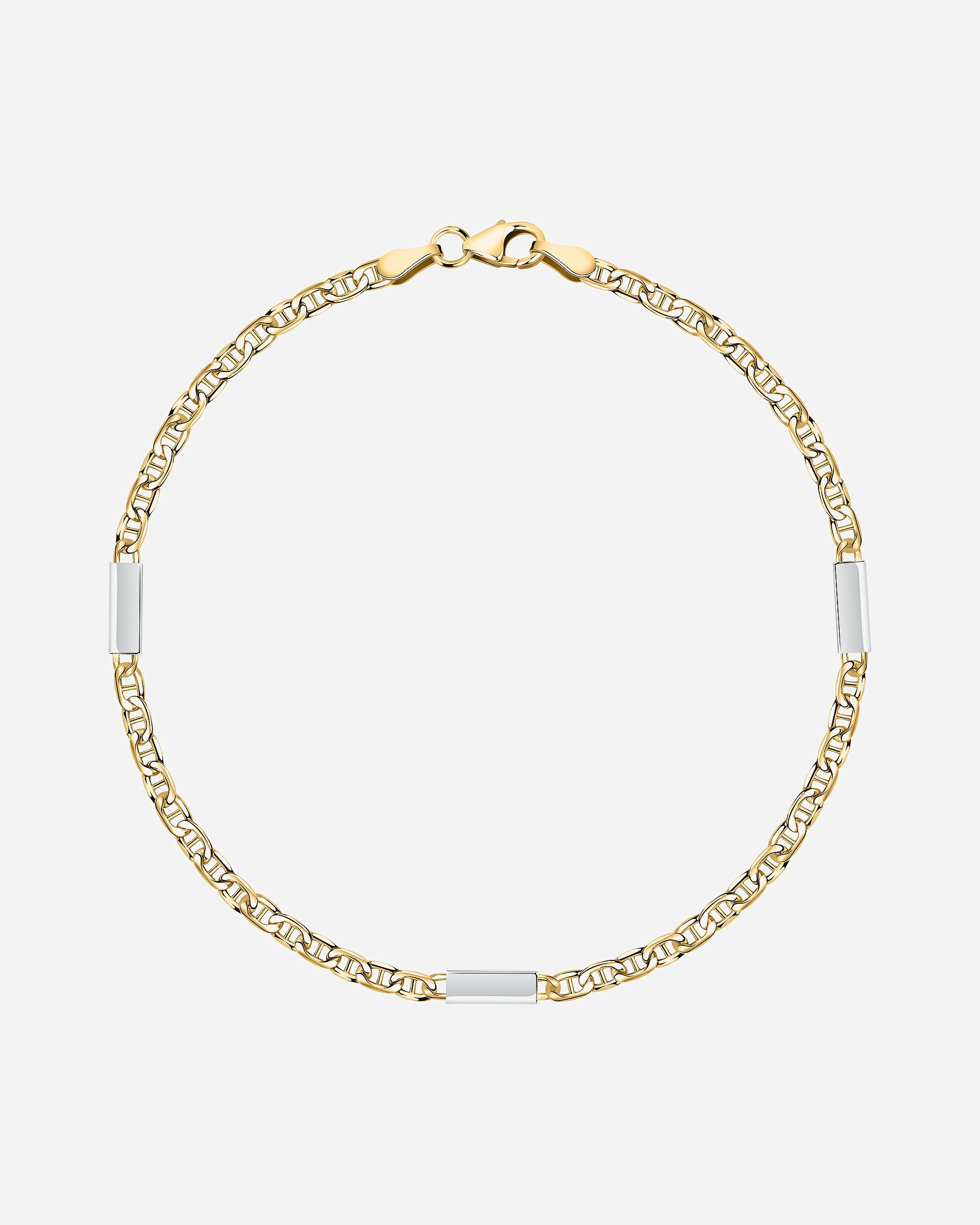 Armband für Männlich CHRIST Armband 375er Gelbgold, 375er Weißgold 1 Stück