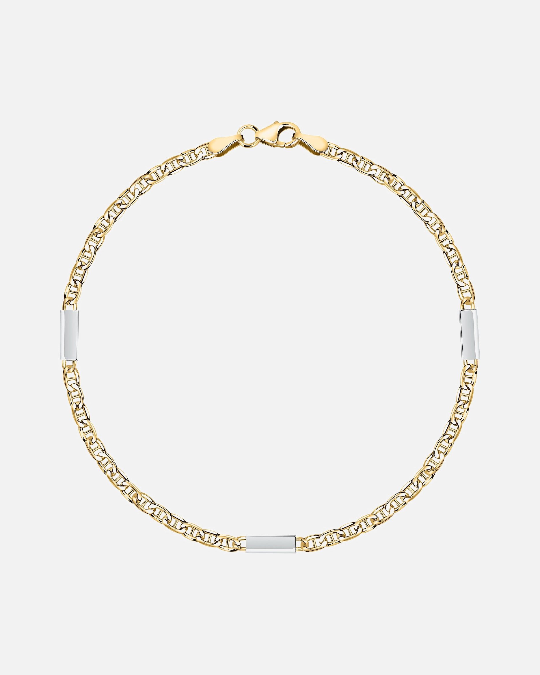 Armband für Männlich CHRIST Armband 375er Gelbgold, 375er Weißgold 1 Stück