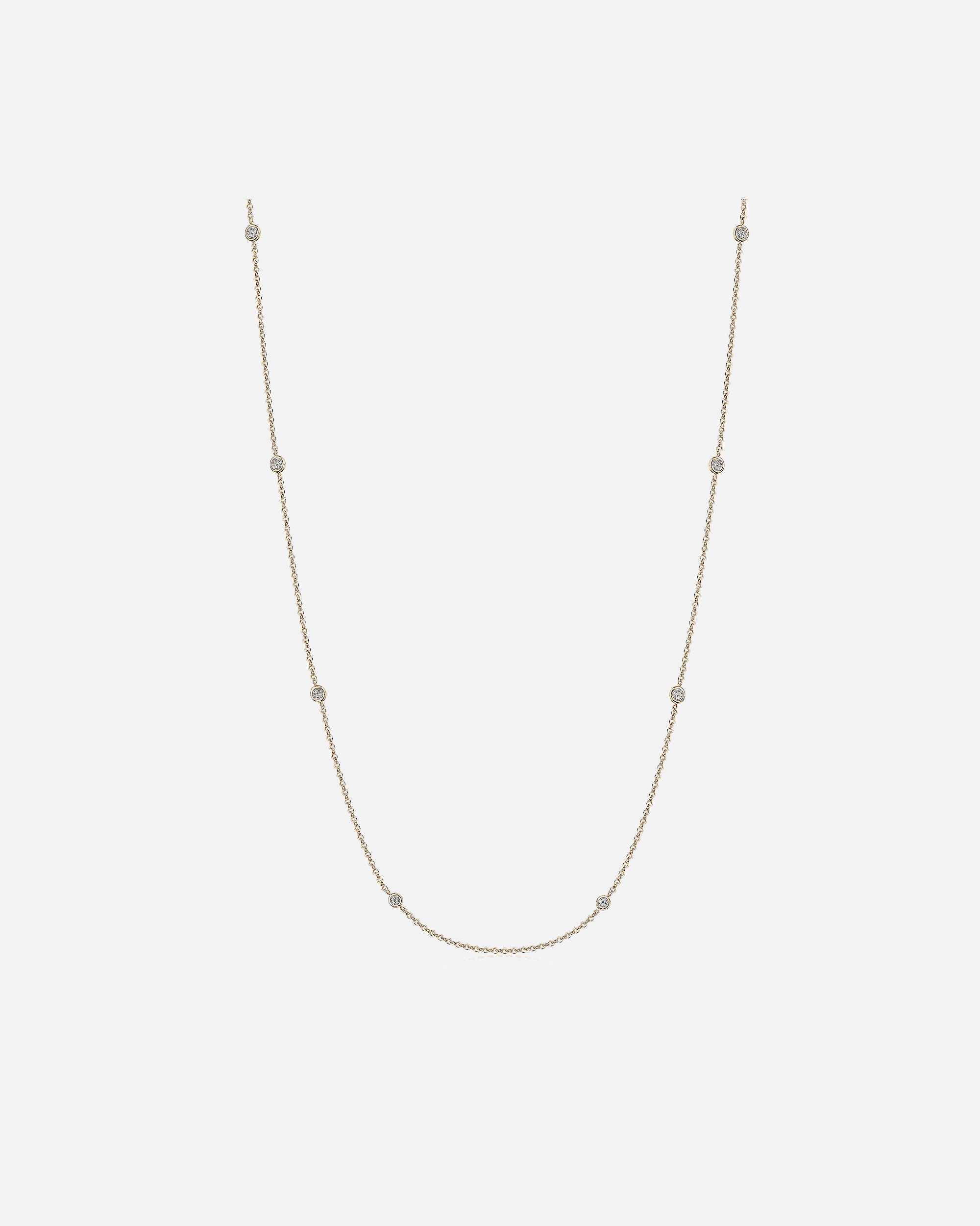 Kette für Weiblich Fascination by Ellen K. Collier 375/- Gold Zirkonia gelb vergoldet