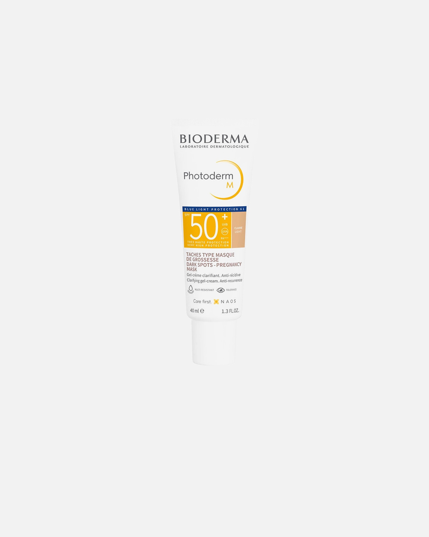 Pflege bei Pigmentflecken für Unisex Bioderma PHOTODERM M Melasma LSF 50+ claro