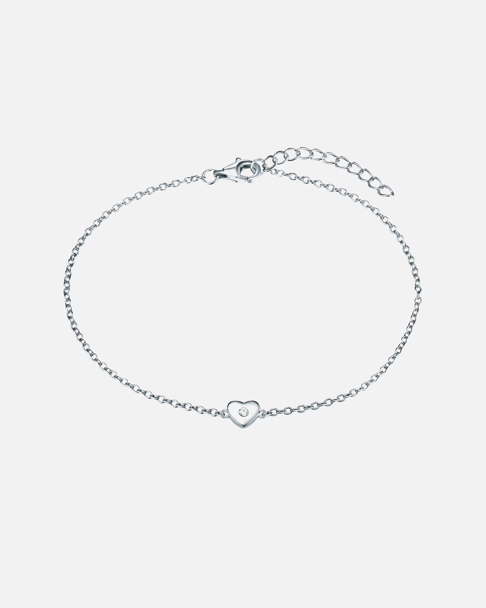 Armband für Weiblich Rafaela Donata Armband Rosévergoldet Zirkonia weiß 1 Stück