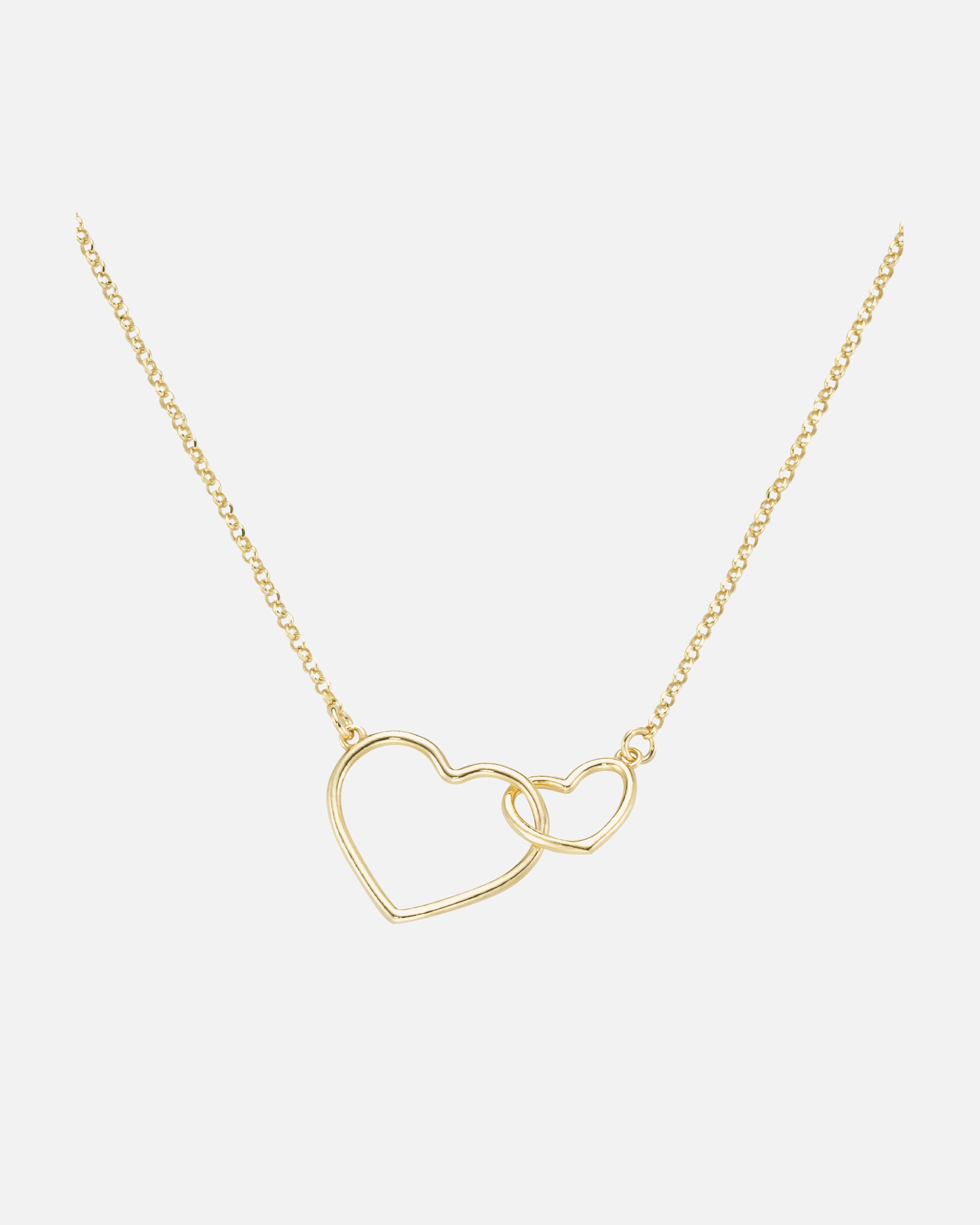 Halskette für Weiblich Smart Jewel Collier mit Herzen, Gold 925 Gold