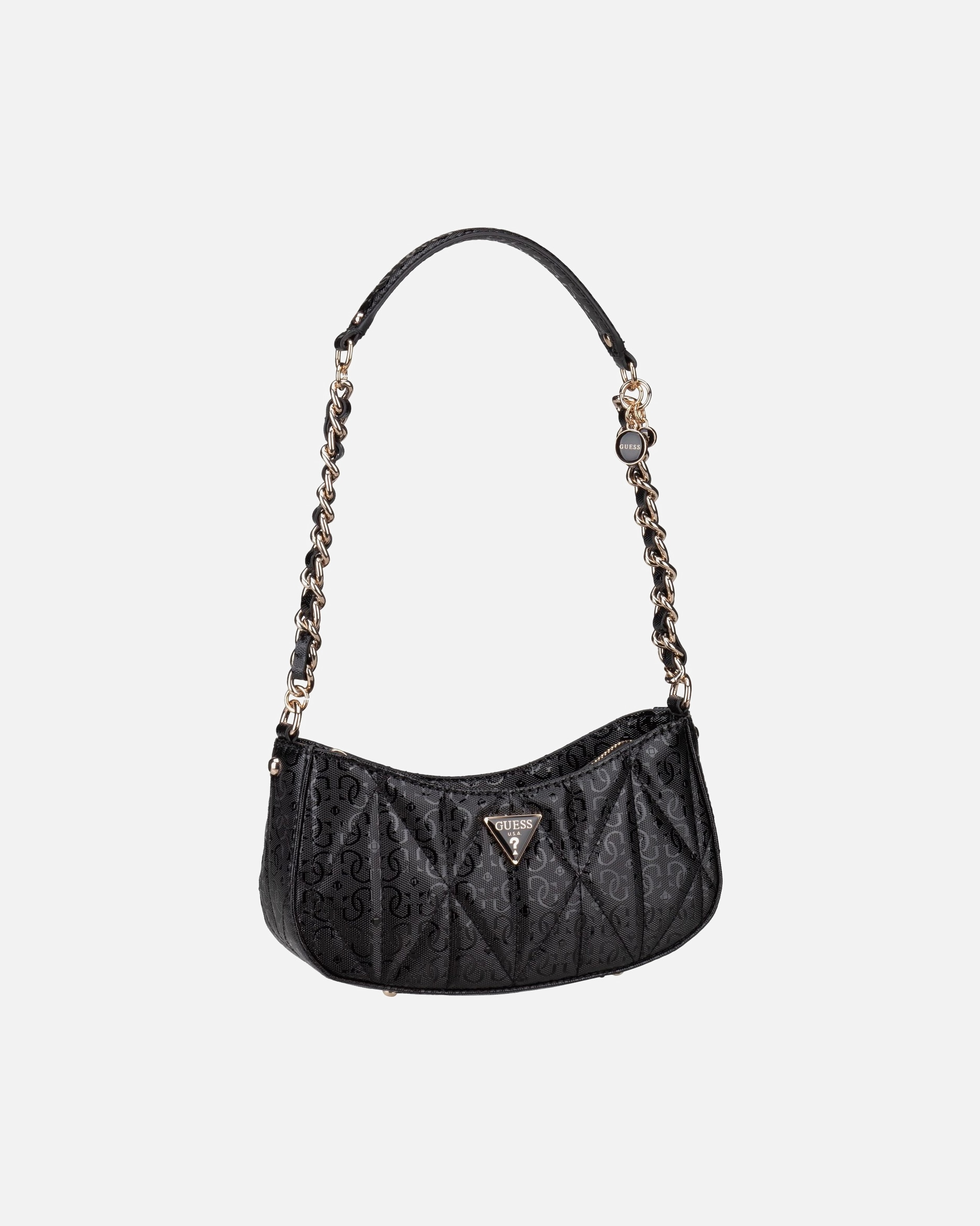 Handtasche für Weiblich GUESS Handtasche Aldina Top Zip SHB Black