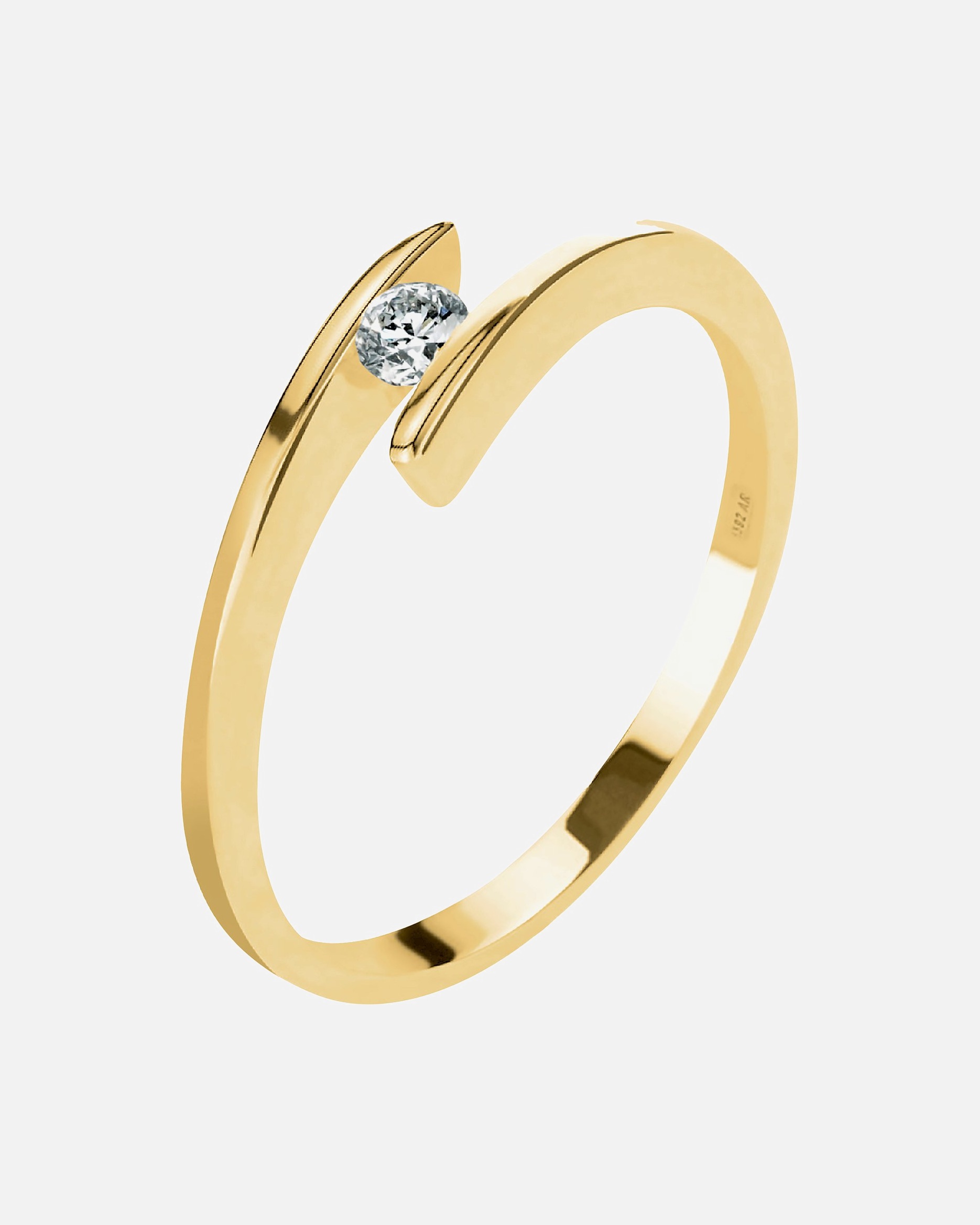 Ring für Weiblich CHRIST Damenring 585er Gelbgold 58