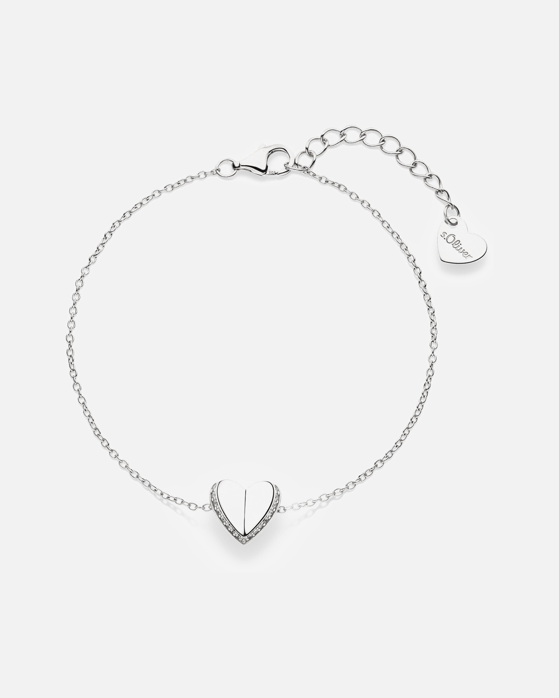 Armband für Weiblich s.Oliver Armband Edelstahl roségold