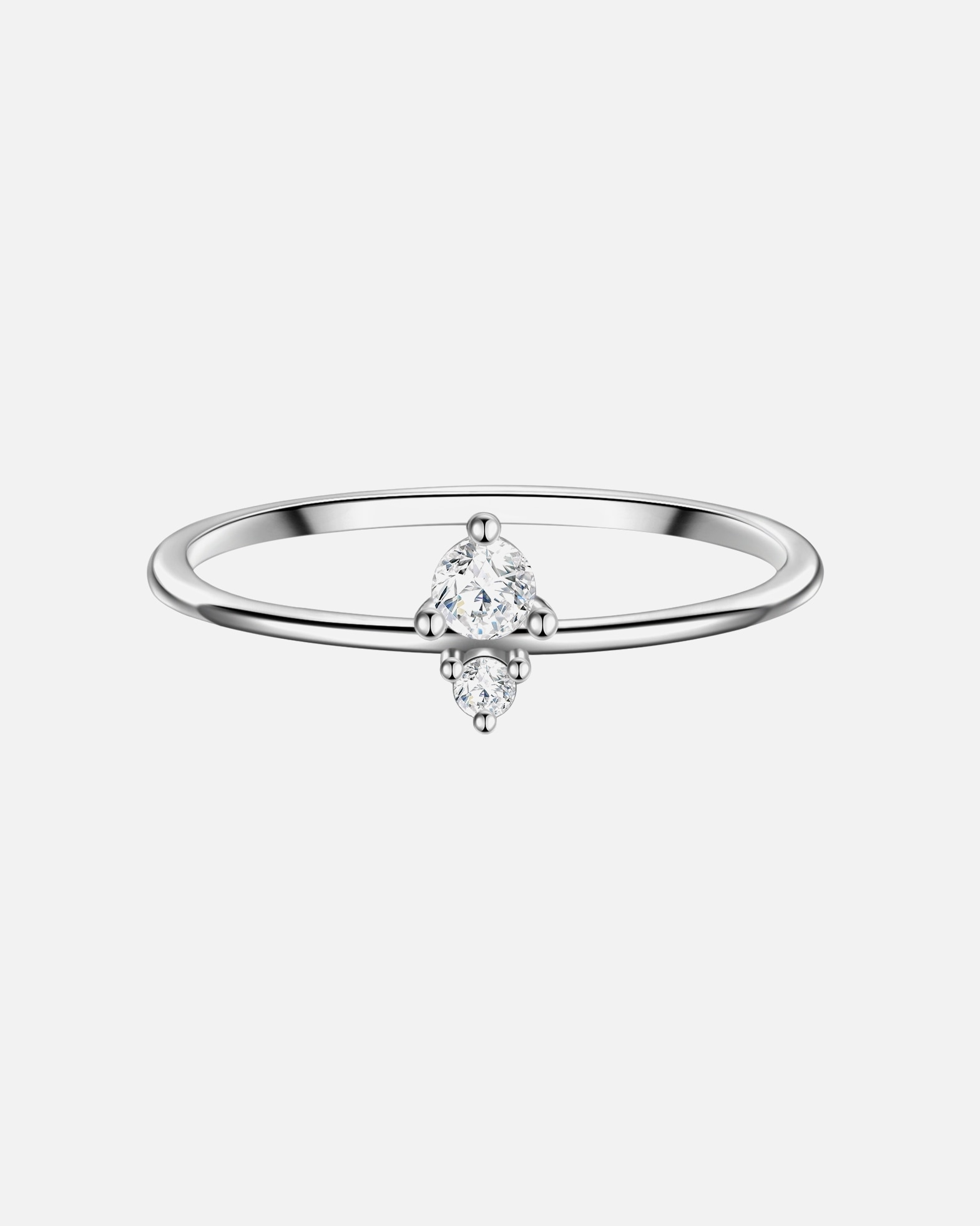 Ring für Weiblich Glanzstücke München Ring Sterling Silber Zirkonia in Silber 48