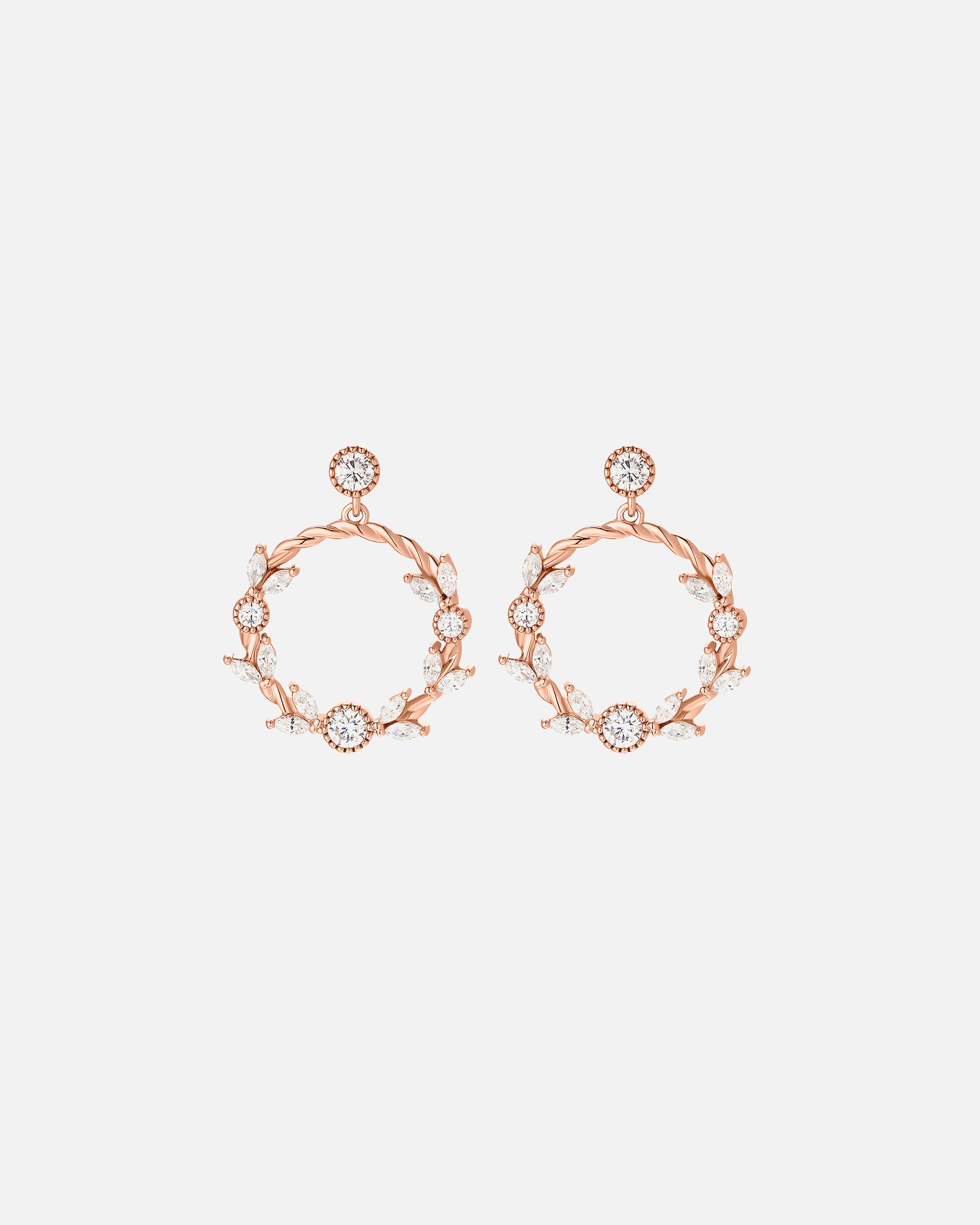 Ohrringe für Weiblich Heideman Ohrschmuck Sienja rosegoldfarben 1 Stück