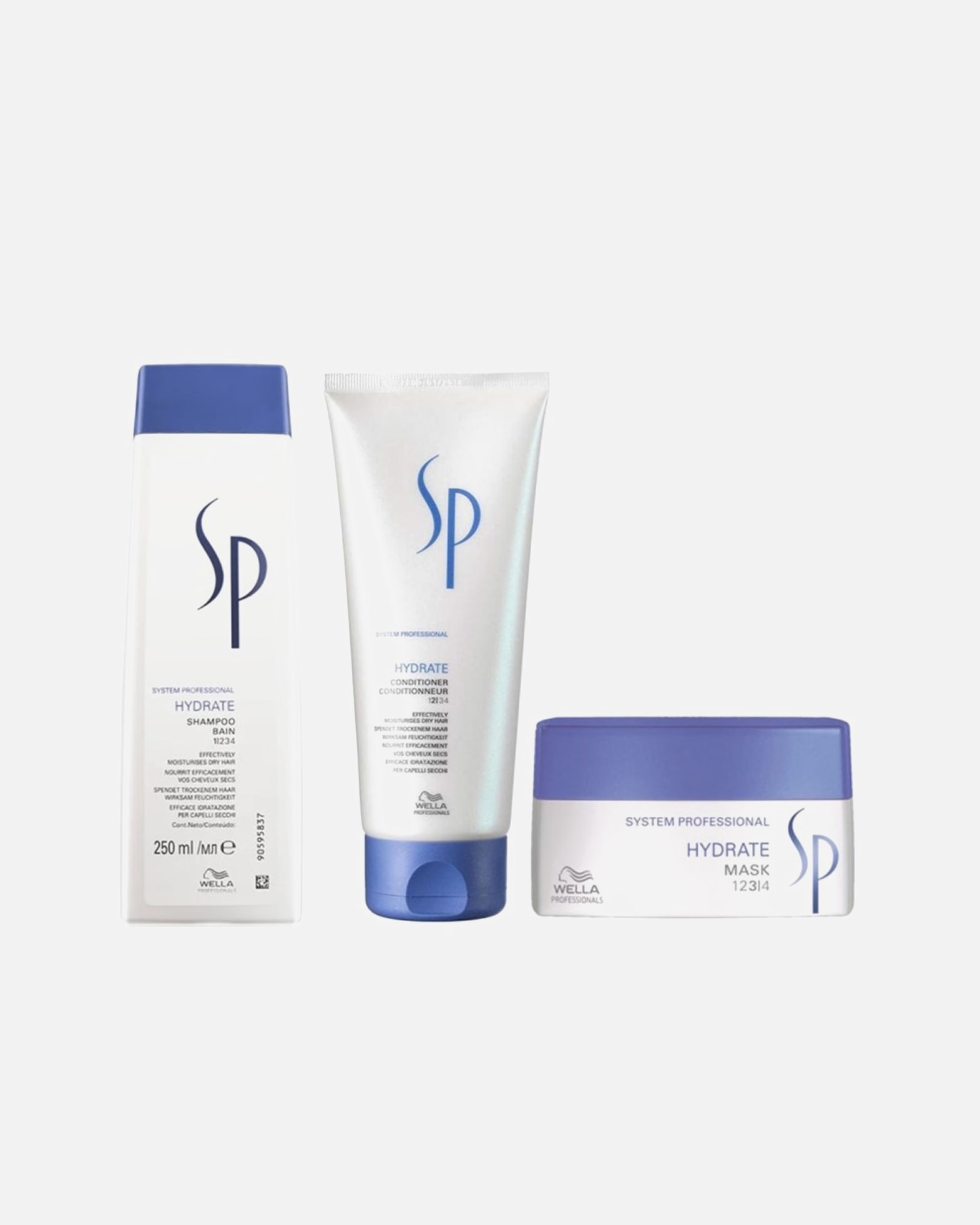 Haarpflegeset für Weiblich Wella SP Care Hydrate Bundle Maske 1 Stück