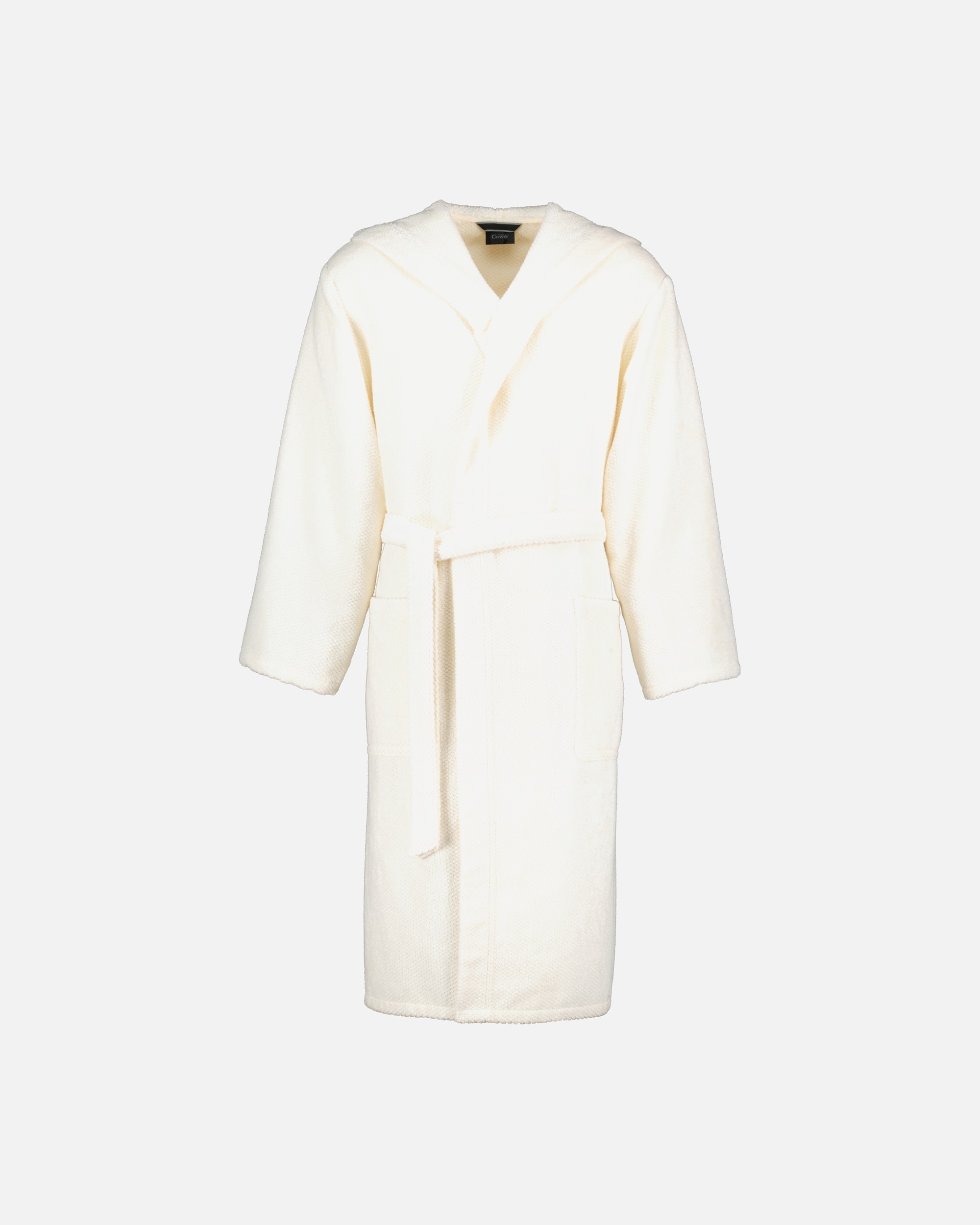 Bademantel für Männlich Cawö Cawö Bademäntel Herren Kapuze Pure 5623 natur - 356 1 Stück