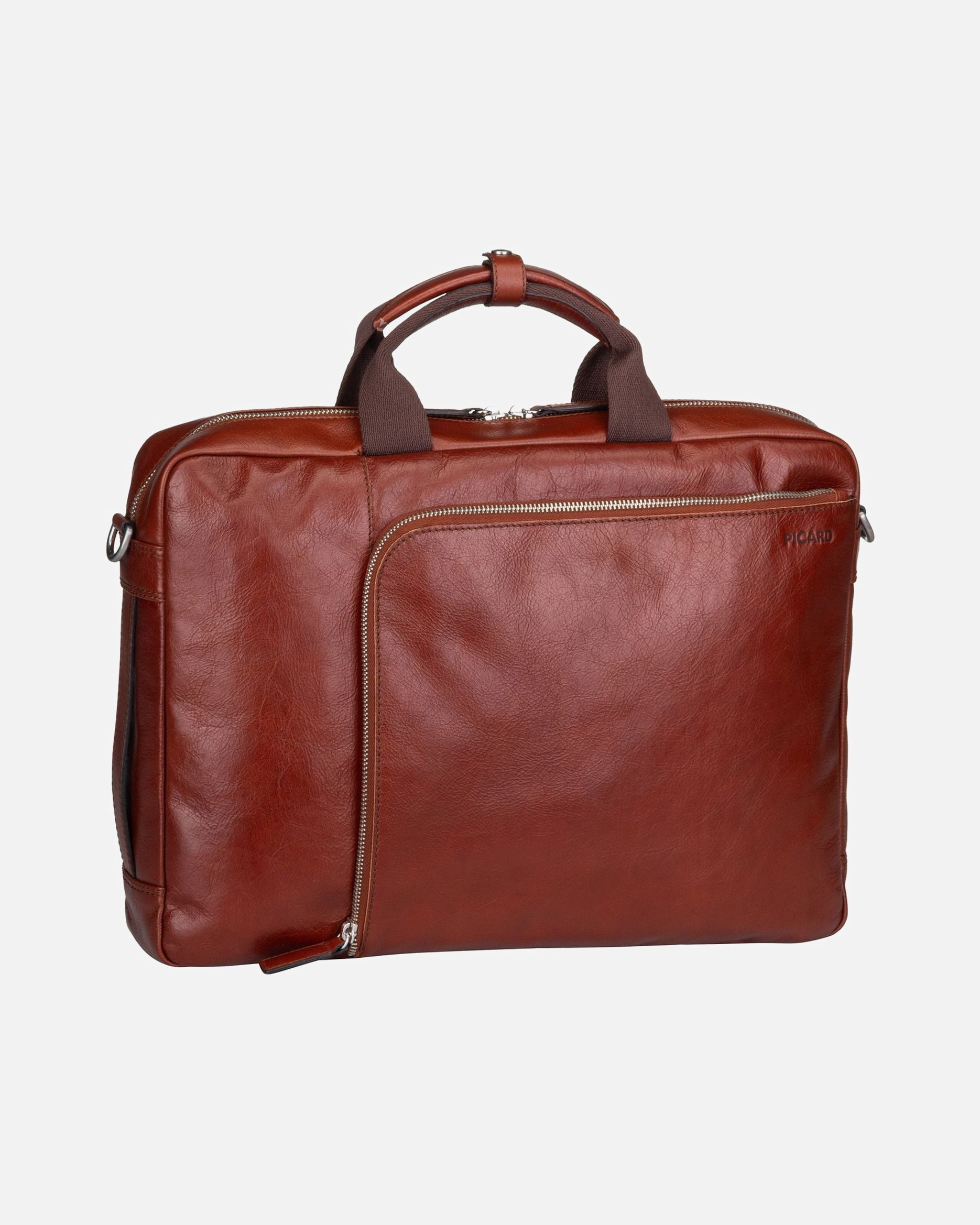 Laptoptasche für Männlich Picard Aktentasche Buddy Cognac