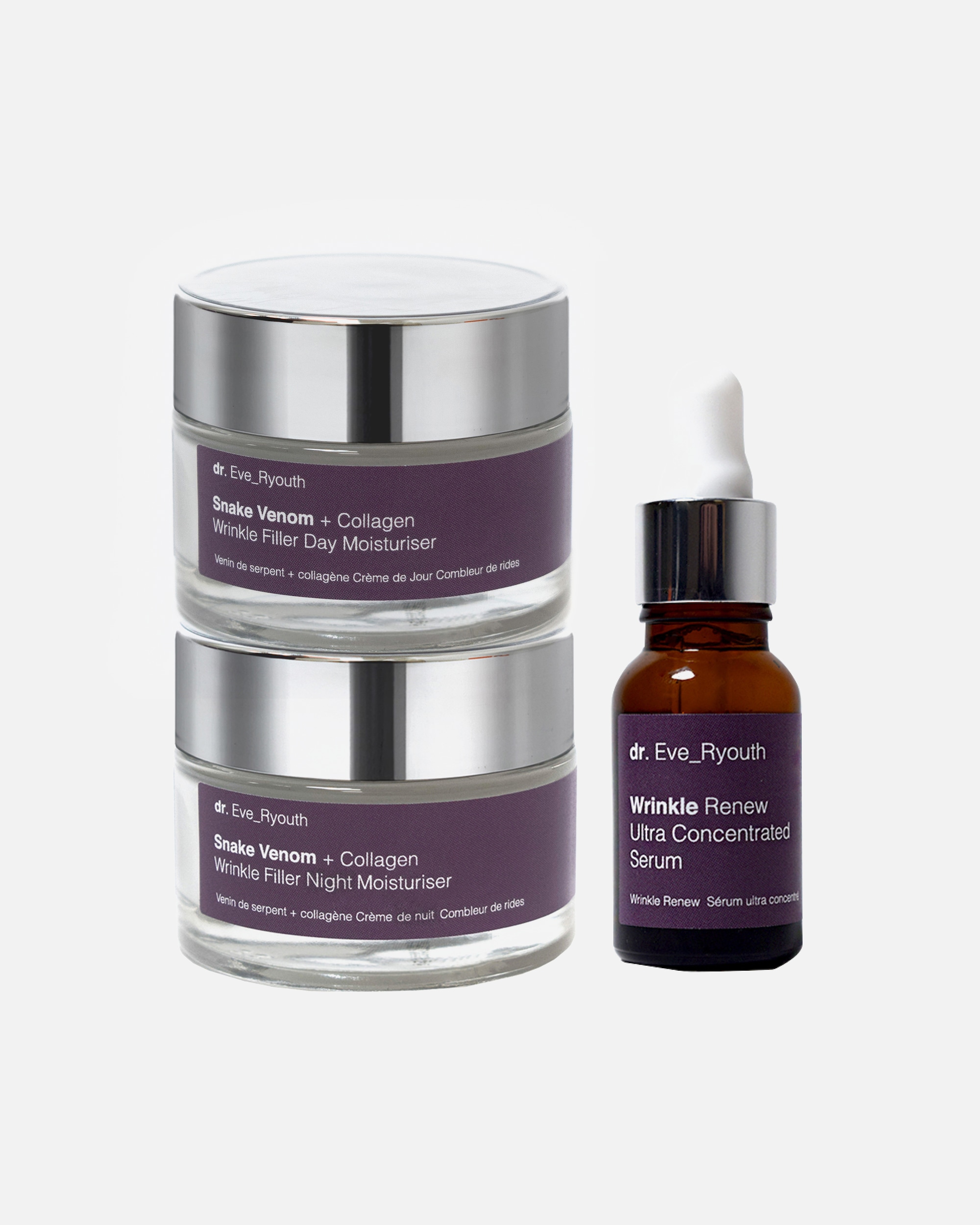 Gesichtspflegeset für Weiblich Dr. Eve_Ryouth Hydrabright Pflege Trio 1 Stück