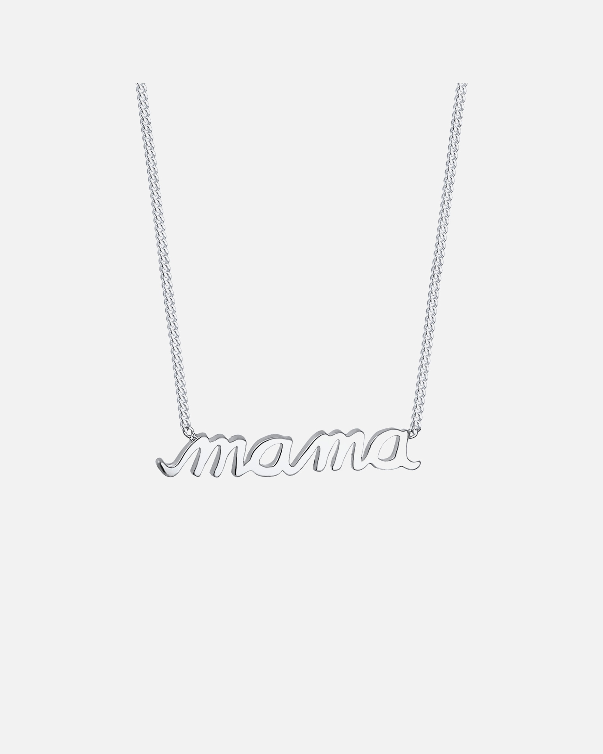 Halskette für Weiblich Elli Mama Schriftzug Wording Muttertag Liebe 925 Silber 1 Stück