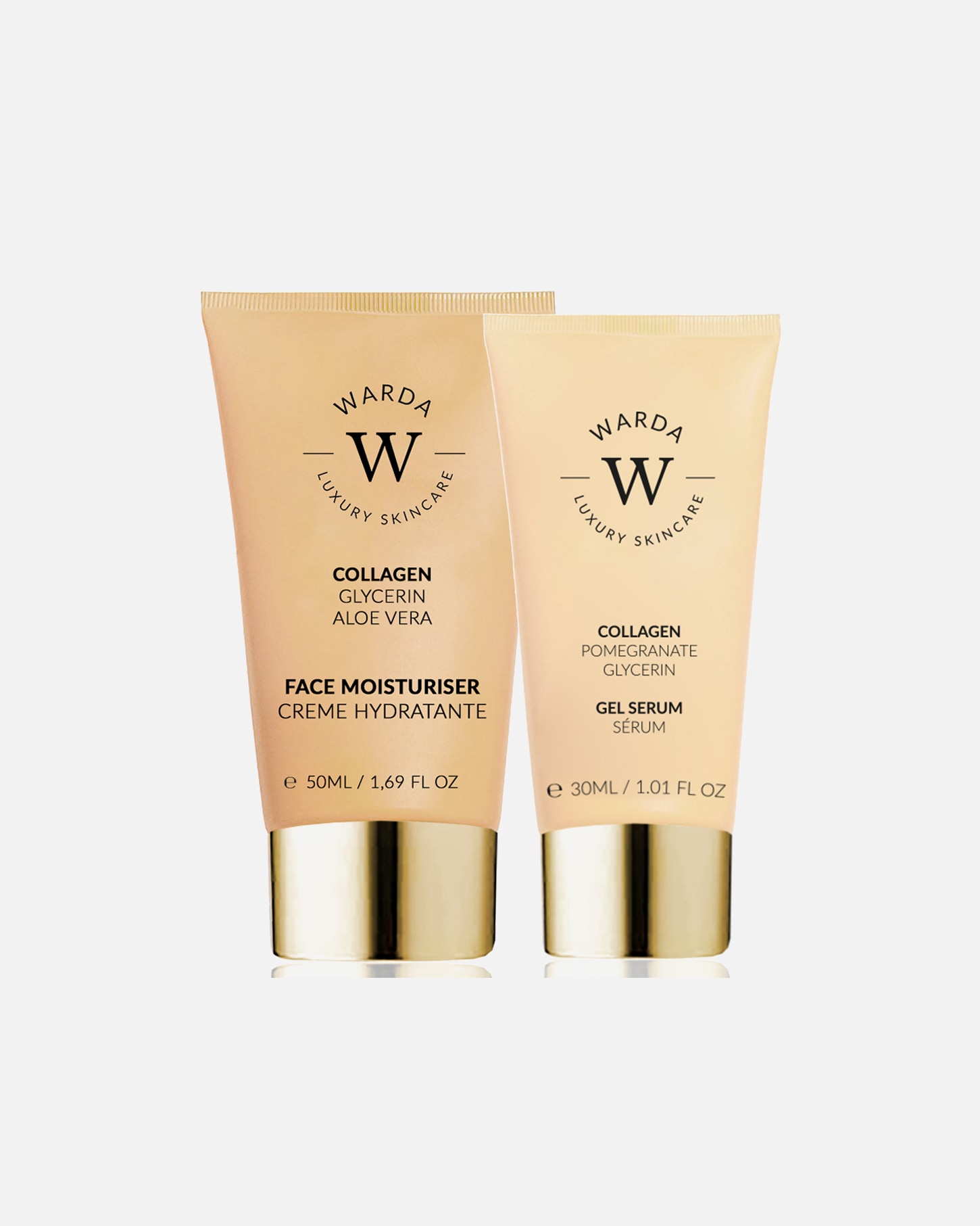 Gesichtspflegeset für Weiblich WARDA LUXURY SKINCARE Vitamin C Doppelpack 1 Stück