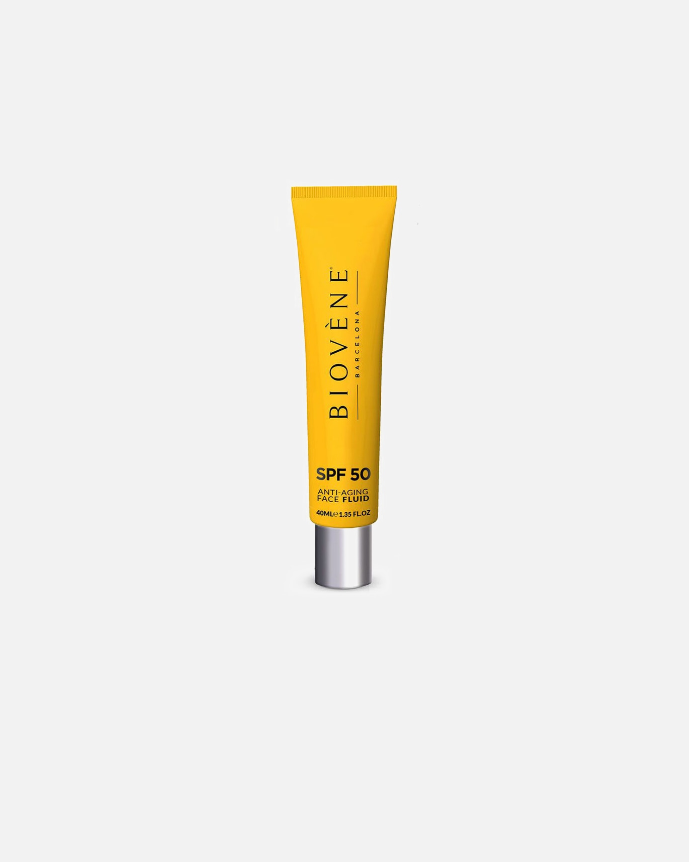 Sonnencreme Gesicht für Weiblich Biovène HYALURONISCHES ANTI-AGING-Gesichtsfluid LSF50 40 ml